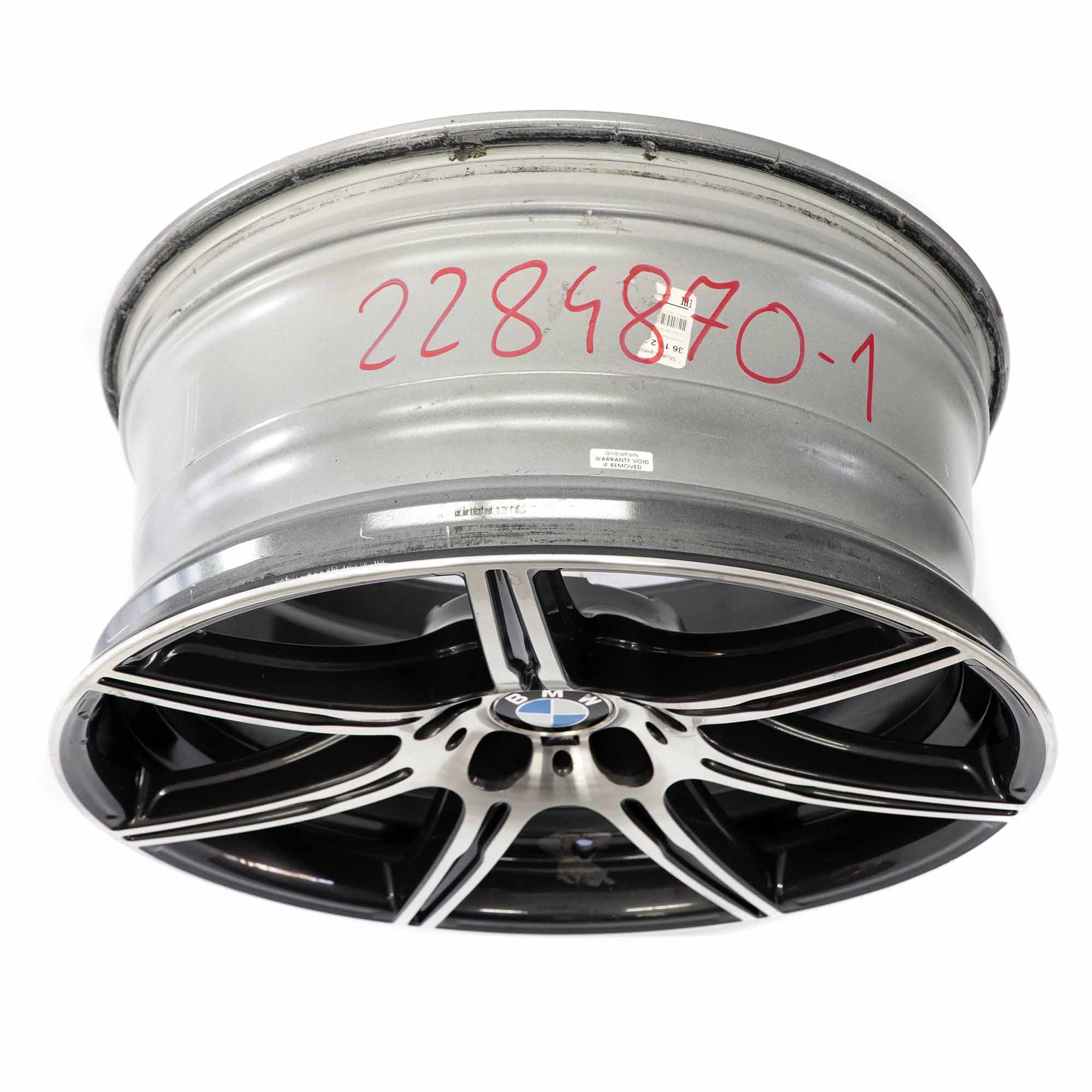 BMW F10 M5 Orbitgrey Alloy Wheel Rim 20" M Double Spoke 601 9J ET:32 2284870