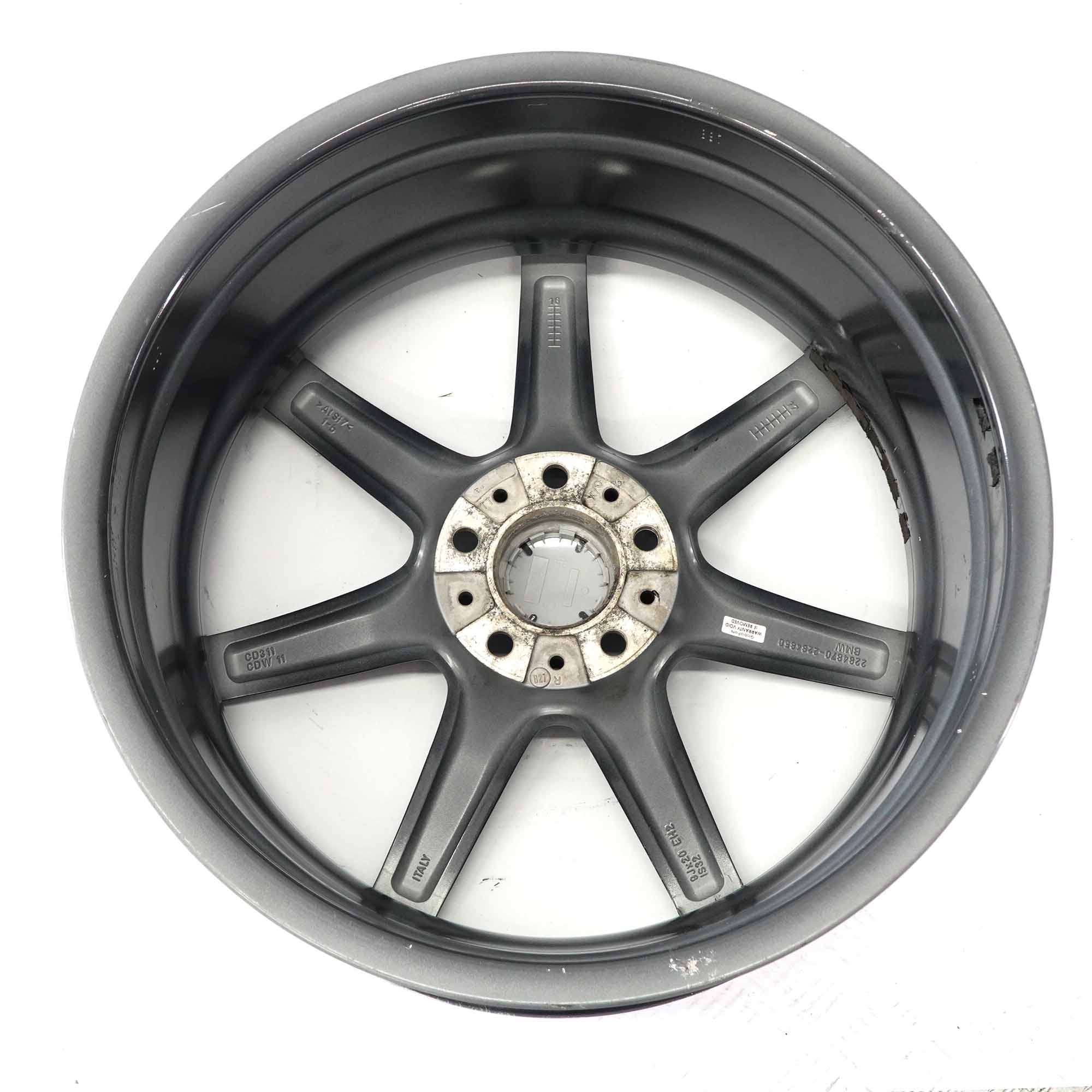 BMW F10 M5 Orbitgrey Alloy Wheel Rim 20" M Double Spoke 601 9J ET:32 2284870