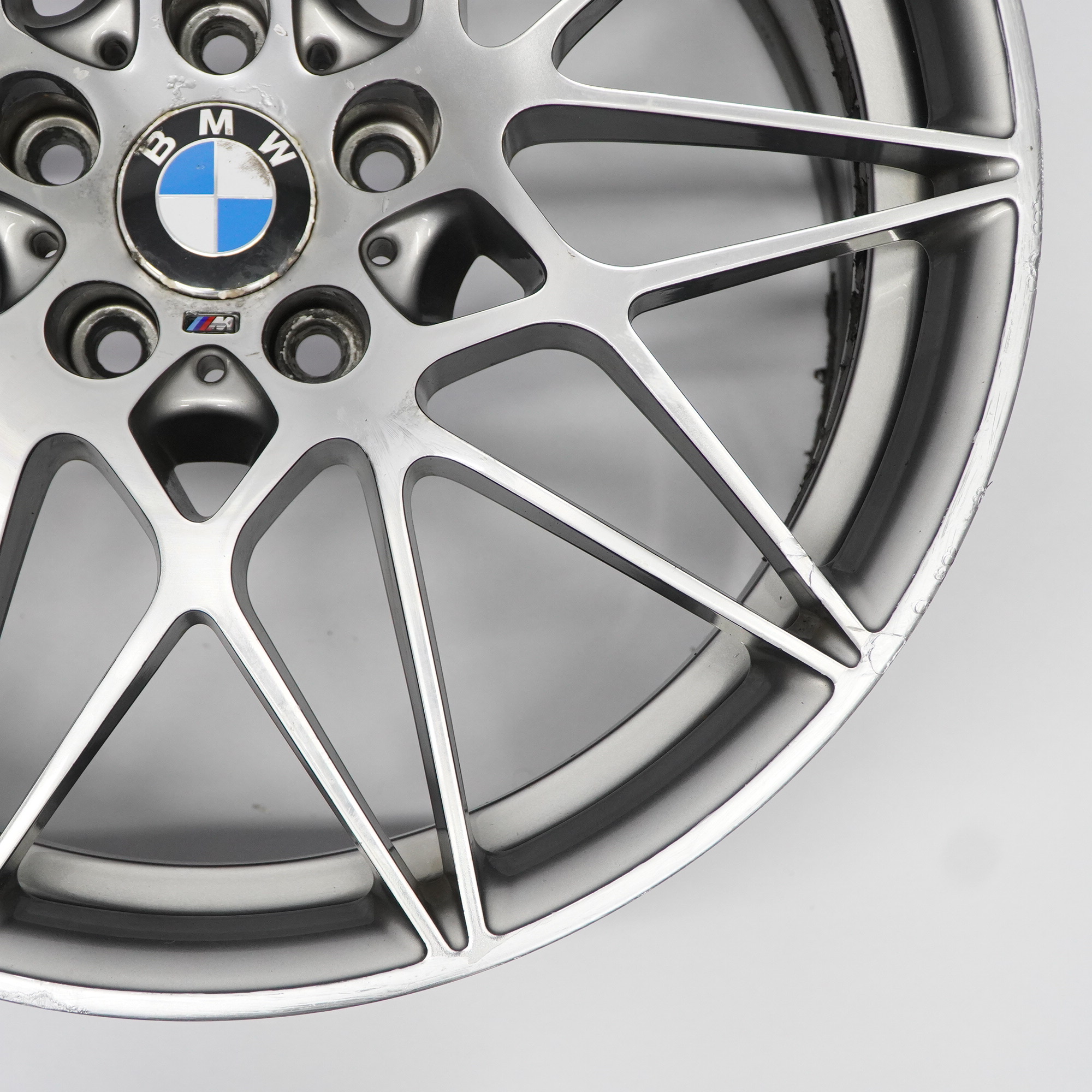 BMW F80 M3 Ferric Grey Rear Wheel Alloy Rim 20" M Star Spoke 666 10J 2287501