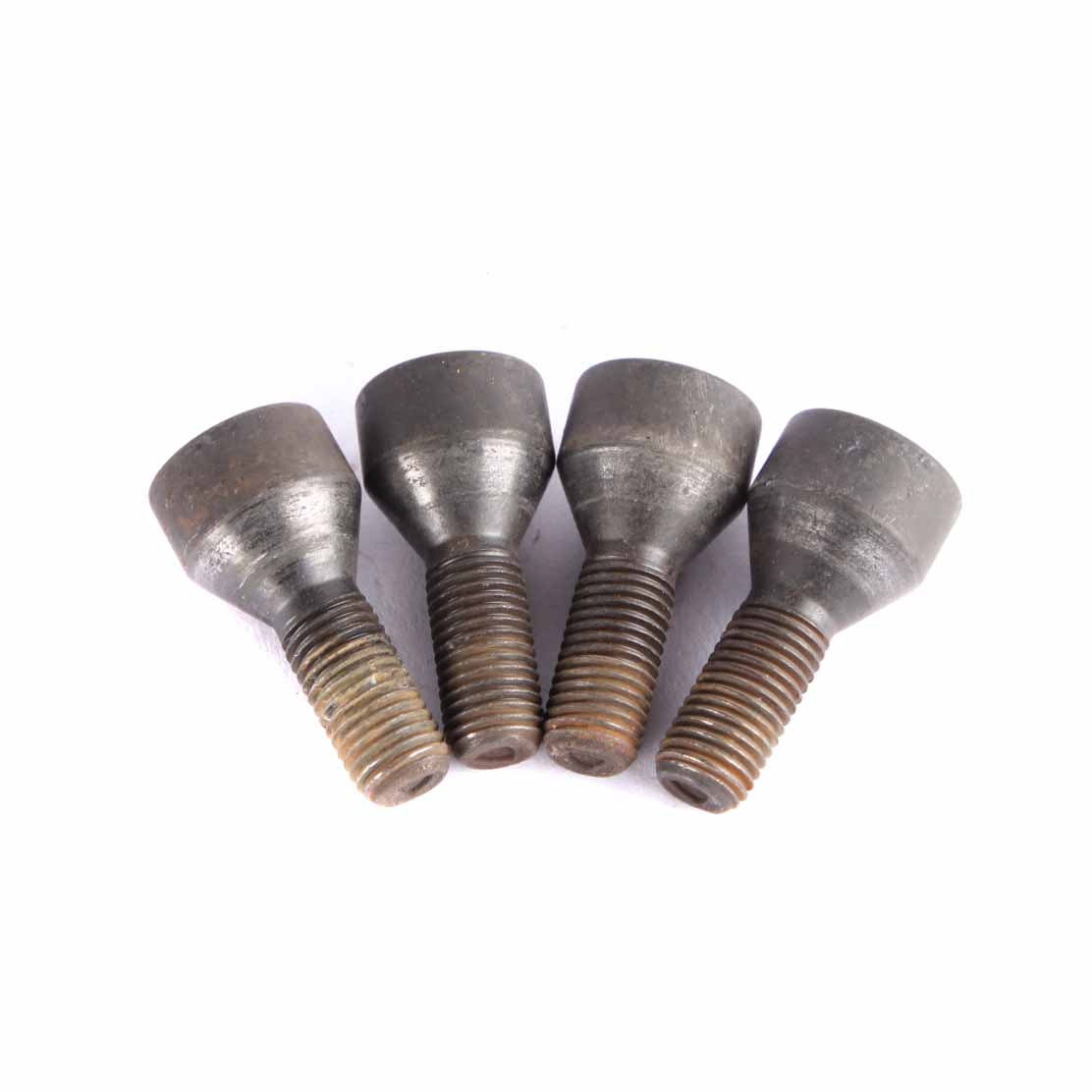 Wheel Bolt BMW E60 E84 E87 E90 Set Of Four Black With Adapter Security