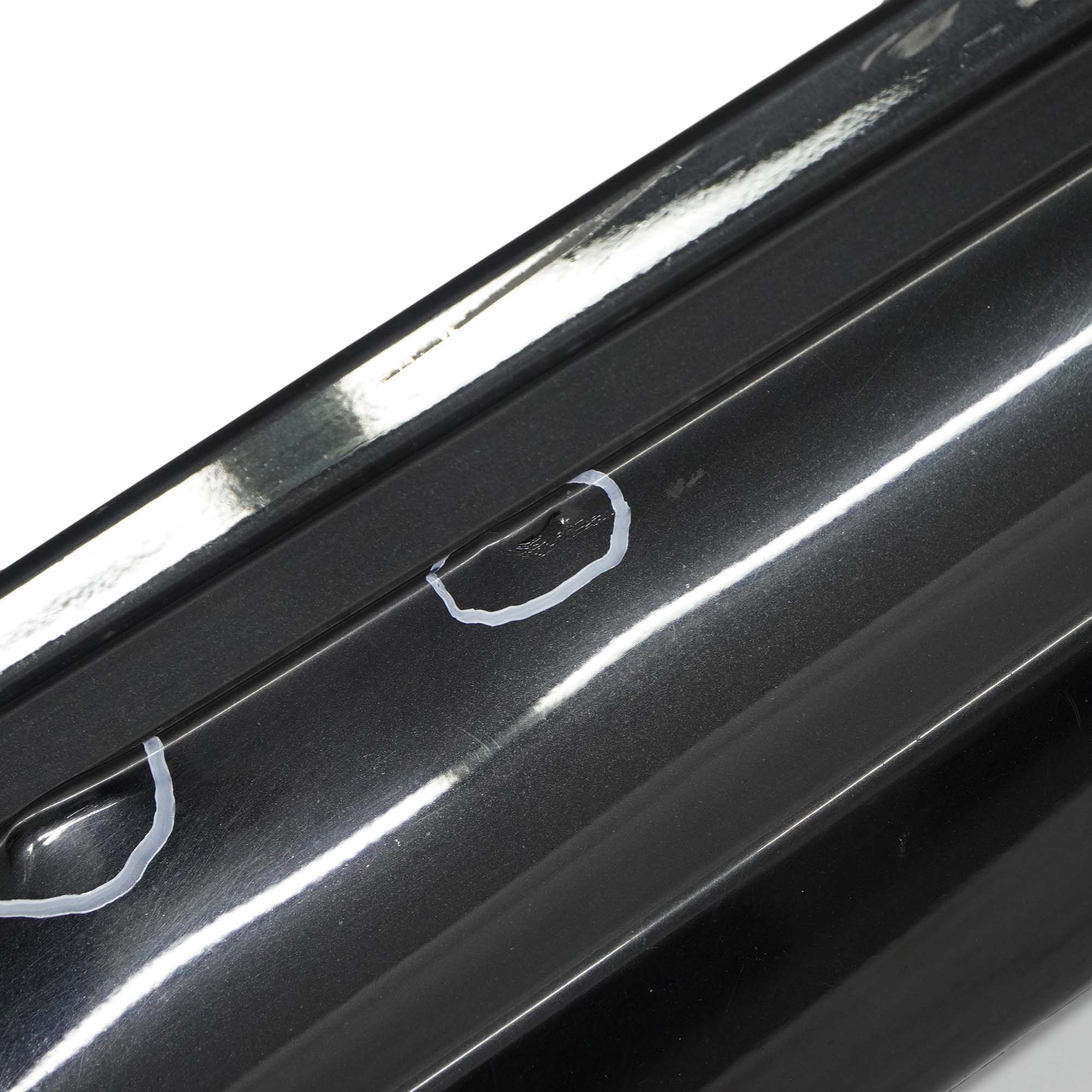 BMW 1 SERIES 7 E87N LCI Sill Strip Side Skirt Right O/S Black Sapphire Metallic