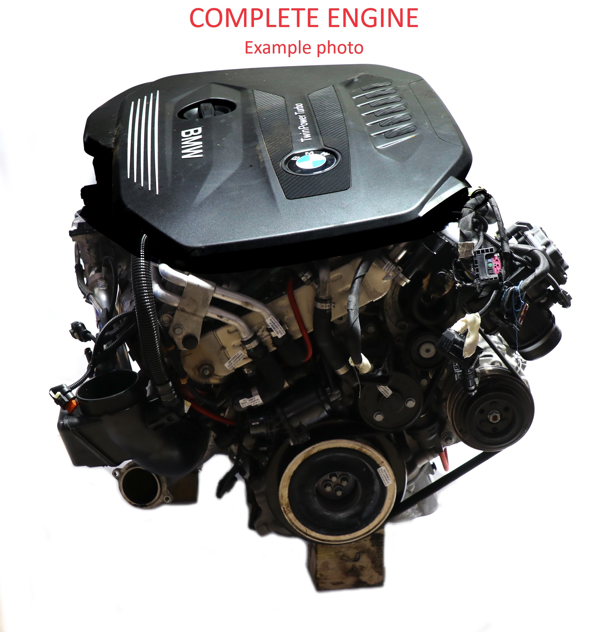 BMW G20 330d G30 530d G11 730d X3 G01 30d B57 Bare Engine B57D30A 49k, WARRANTY