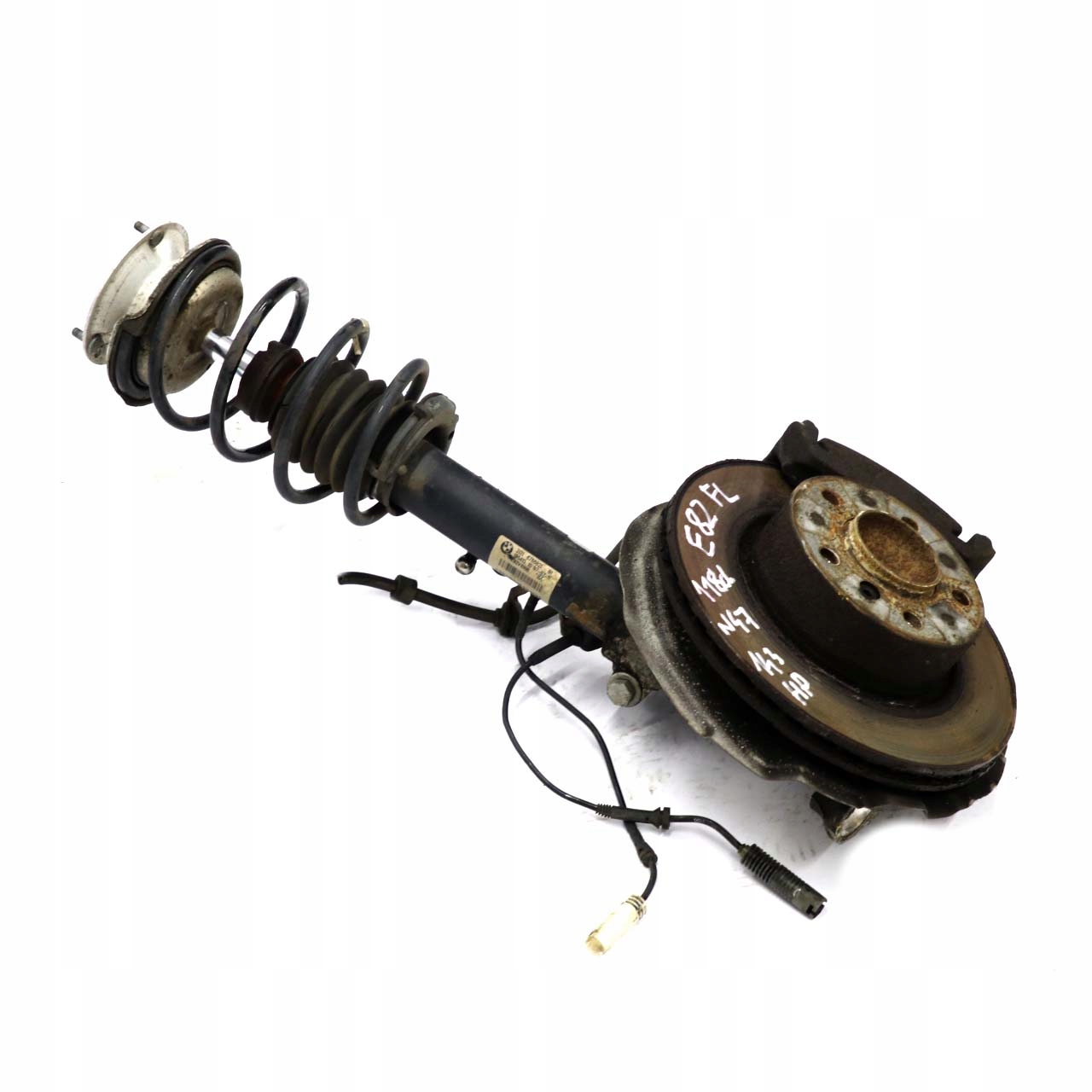 BMW 1 Series E81 120D Front Left N/S Spring Strut Brake Suspension Leg Hub Axle