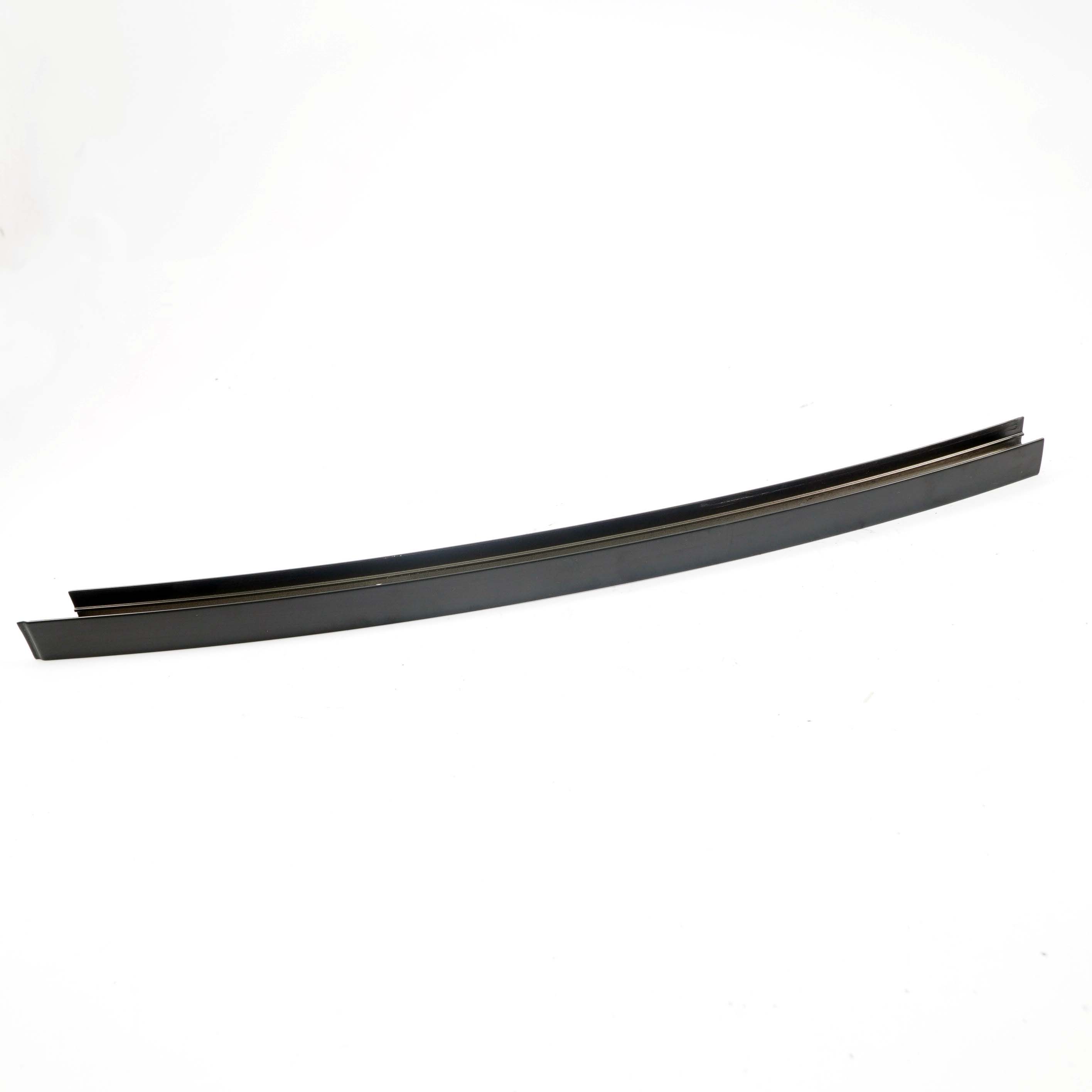 BMW F10 Window Guide Trim Rear Right O/S Web Cover Black 2577238