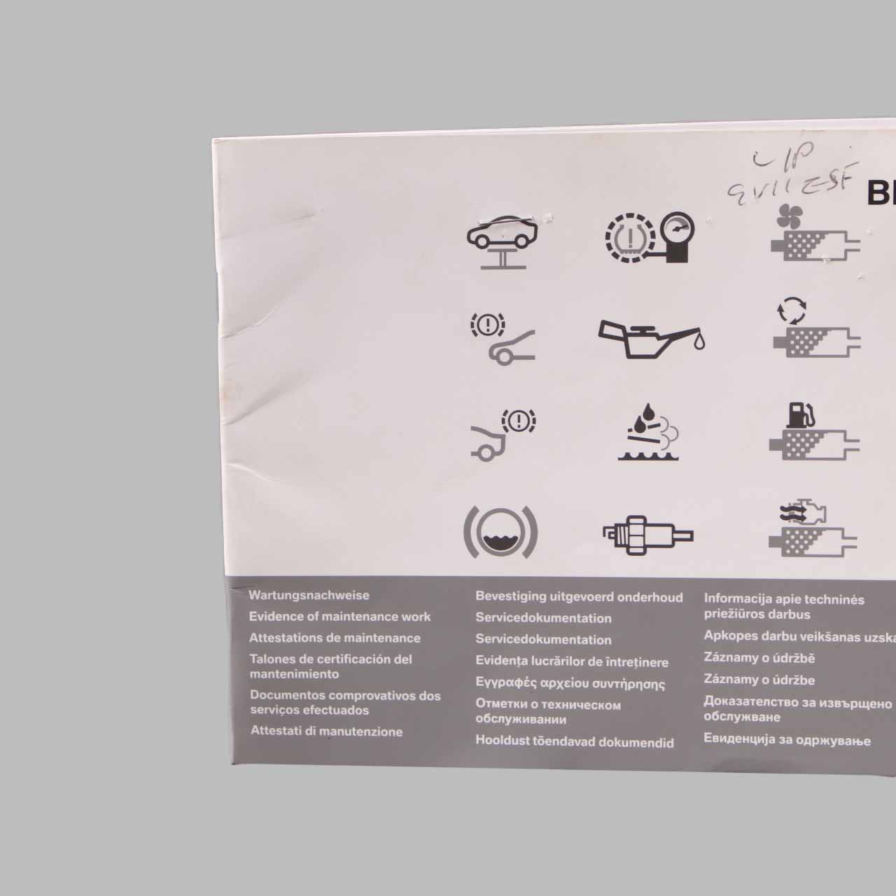 BMW 1 3 5 X3 Series E60 E61 E81 E83 E87 E90 E91 LCI Service Booklet 2602175