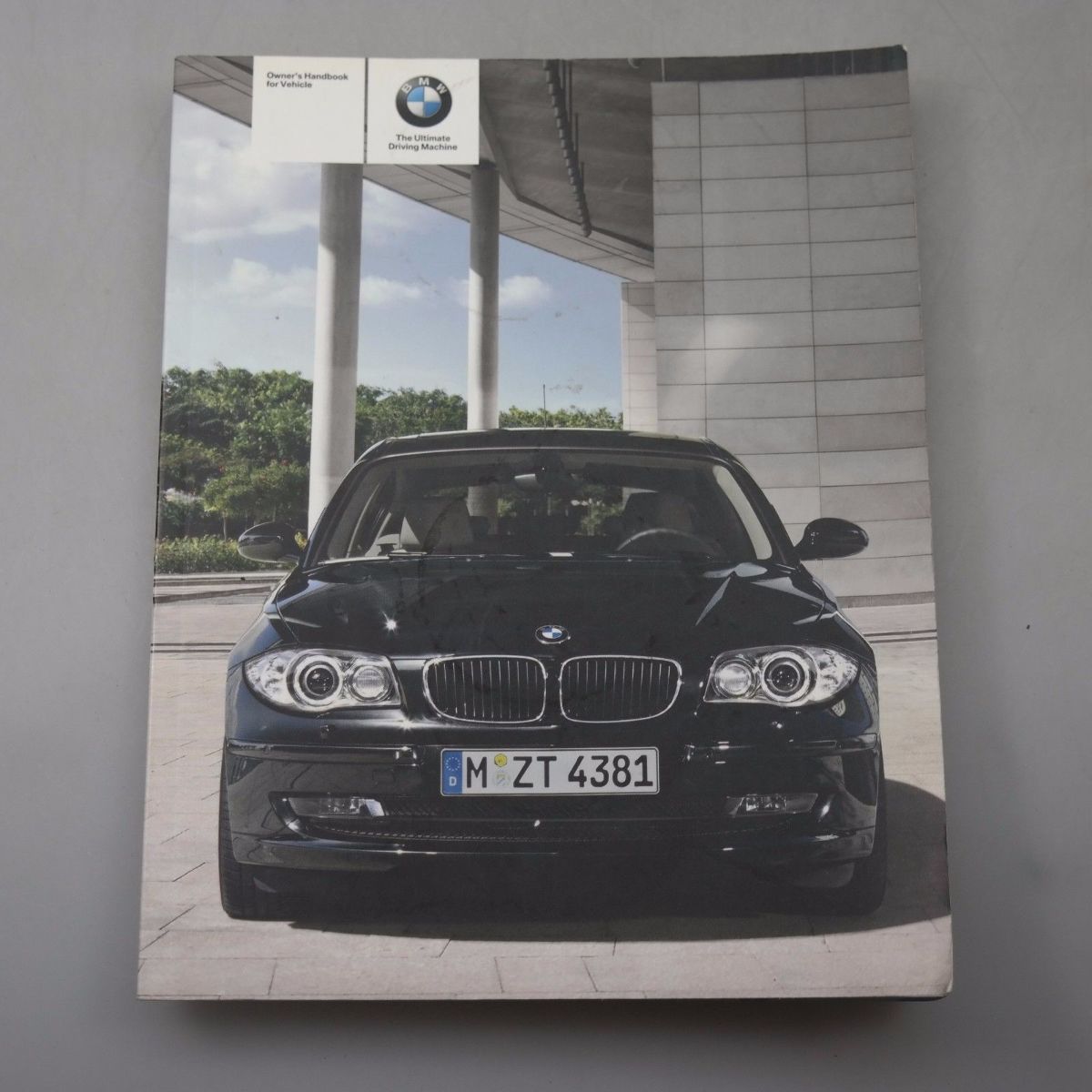 BMW 1 Series E81 E87 LCI Owner's Handbook Service Booklet Pouch Case Wallet