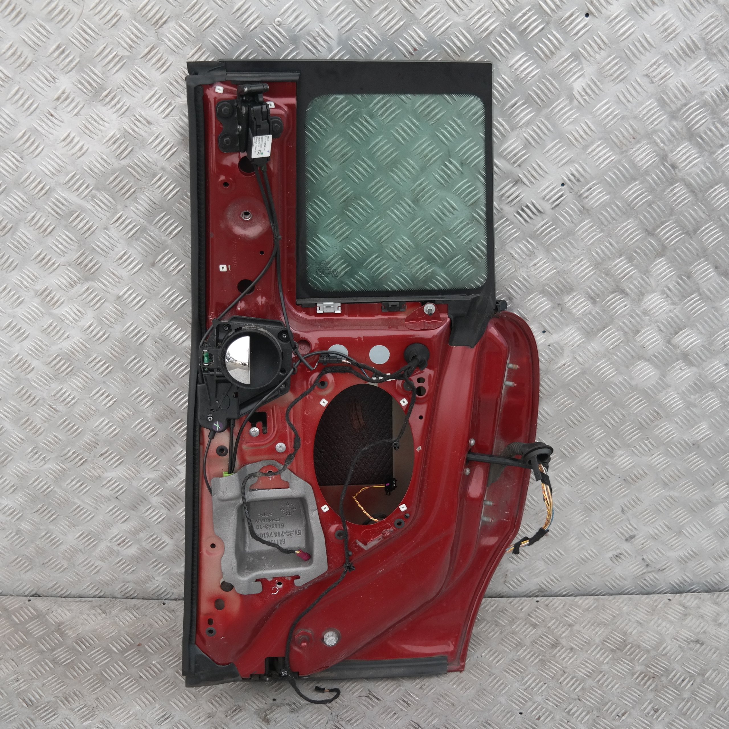 Mini Clubman R55 Rear Right O/S Clubdoor Club Door Nightfire Red - 857