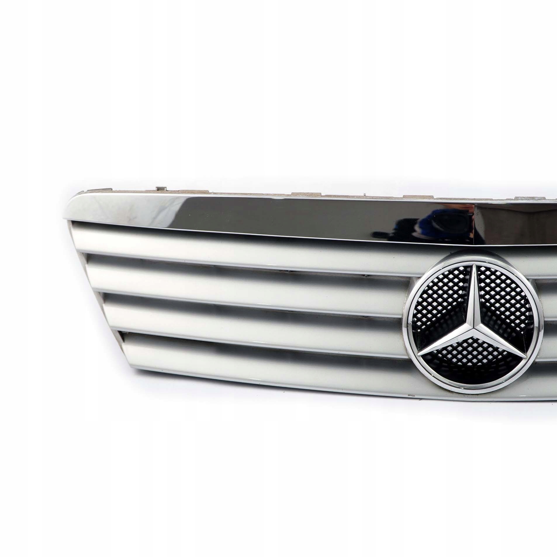 Mercedes-Benz A-Klasse W168 Kühlergrill Grill Träger Polar Silver 761 Silber