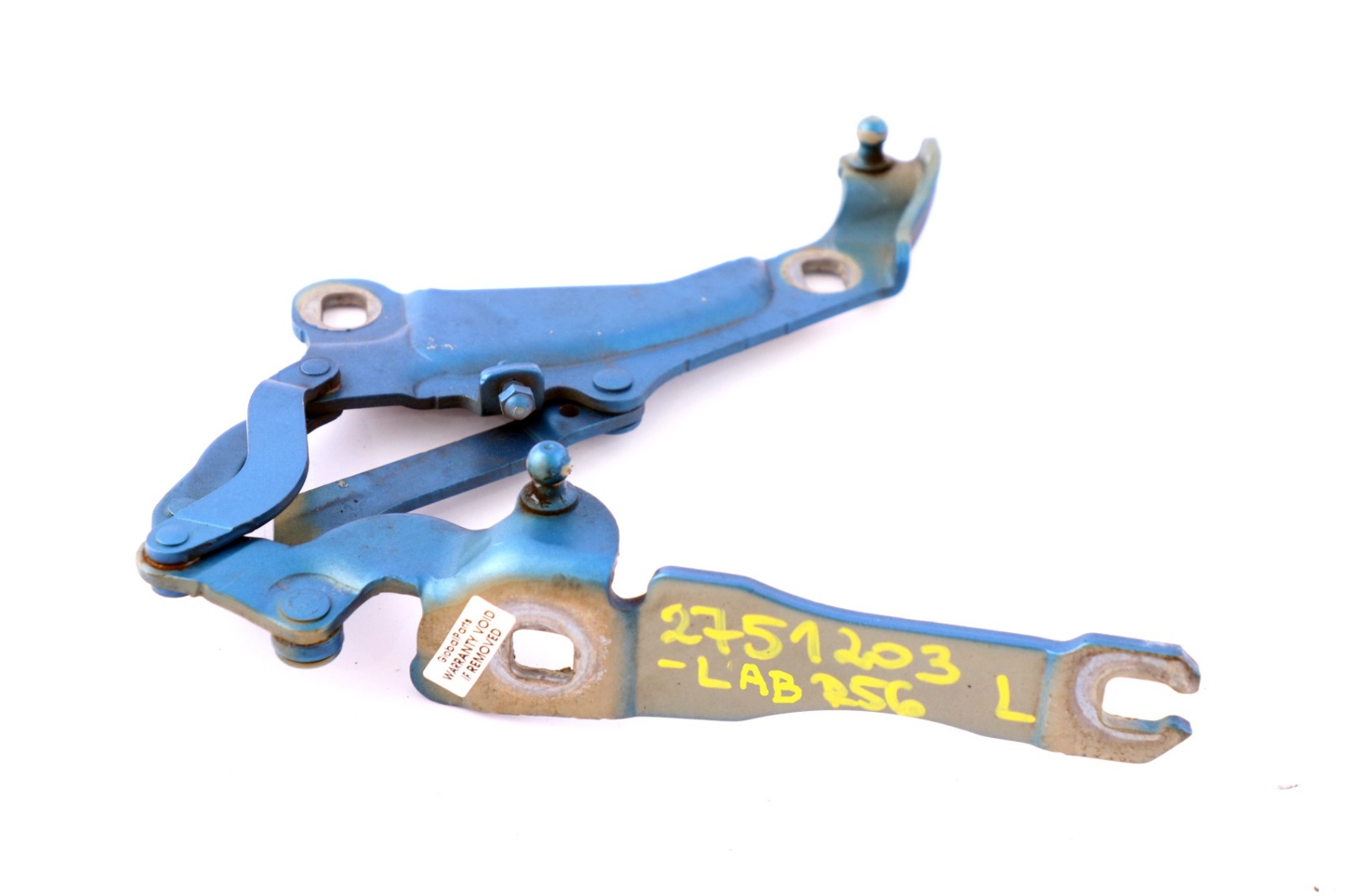 *BMW Mini R55 R56 R57 Scharnier Frontklappe Links Laser Blue Blau 2751203