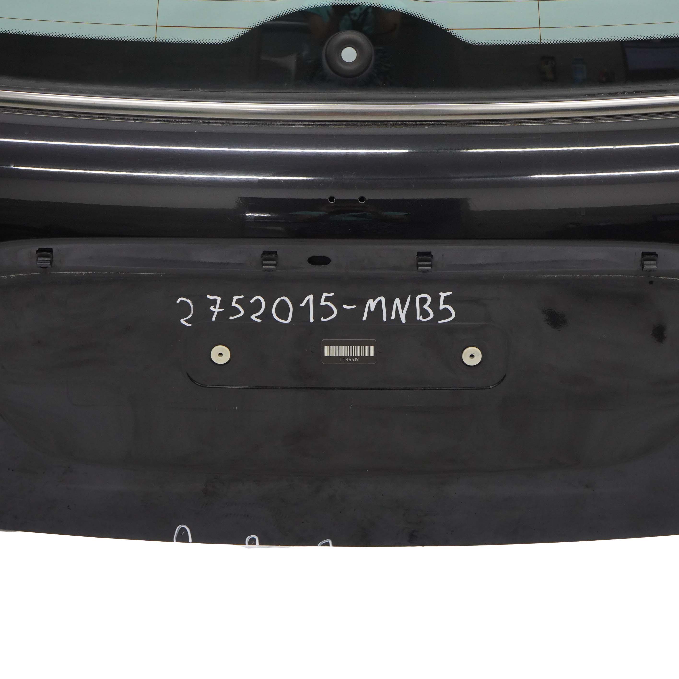 Mini R56 Boot Trunk Lid Tailgate Midnight Black Metallic - A94