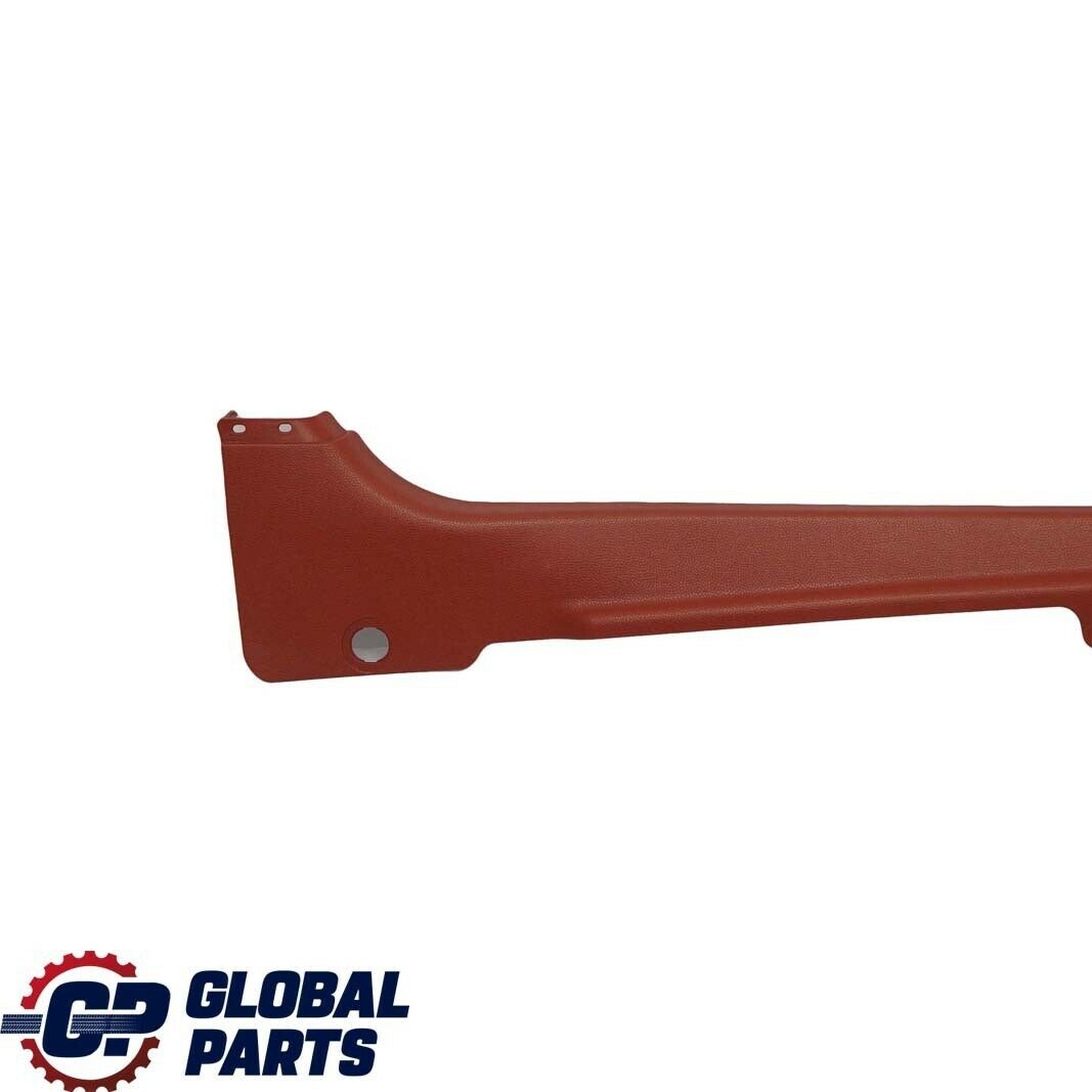 BMW MINI Cooper R56 Front Left N/S Lateral Entry Trim Panel Bottom Redwood Red