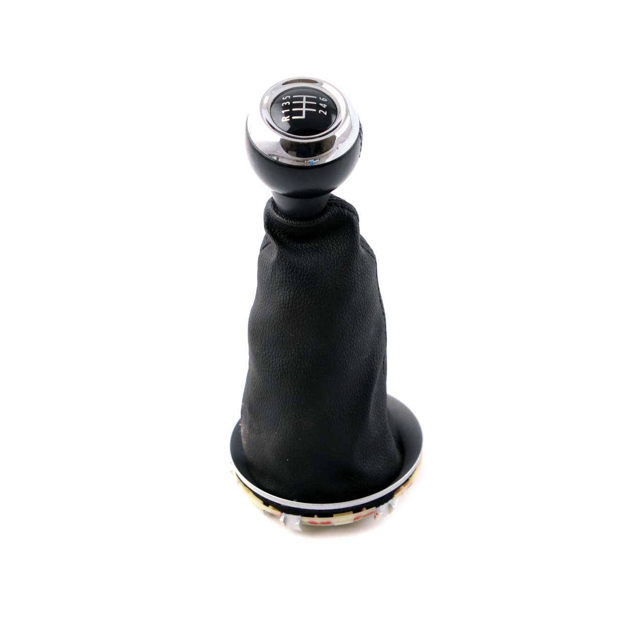 Mini Cooper R55 R56 R57 R58 6-Speed Gear Shift Knob Gaiter Leather Black