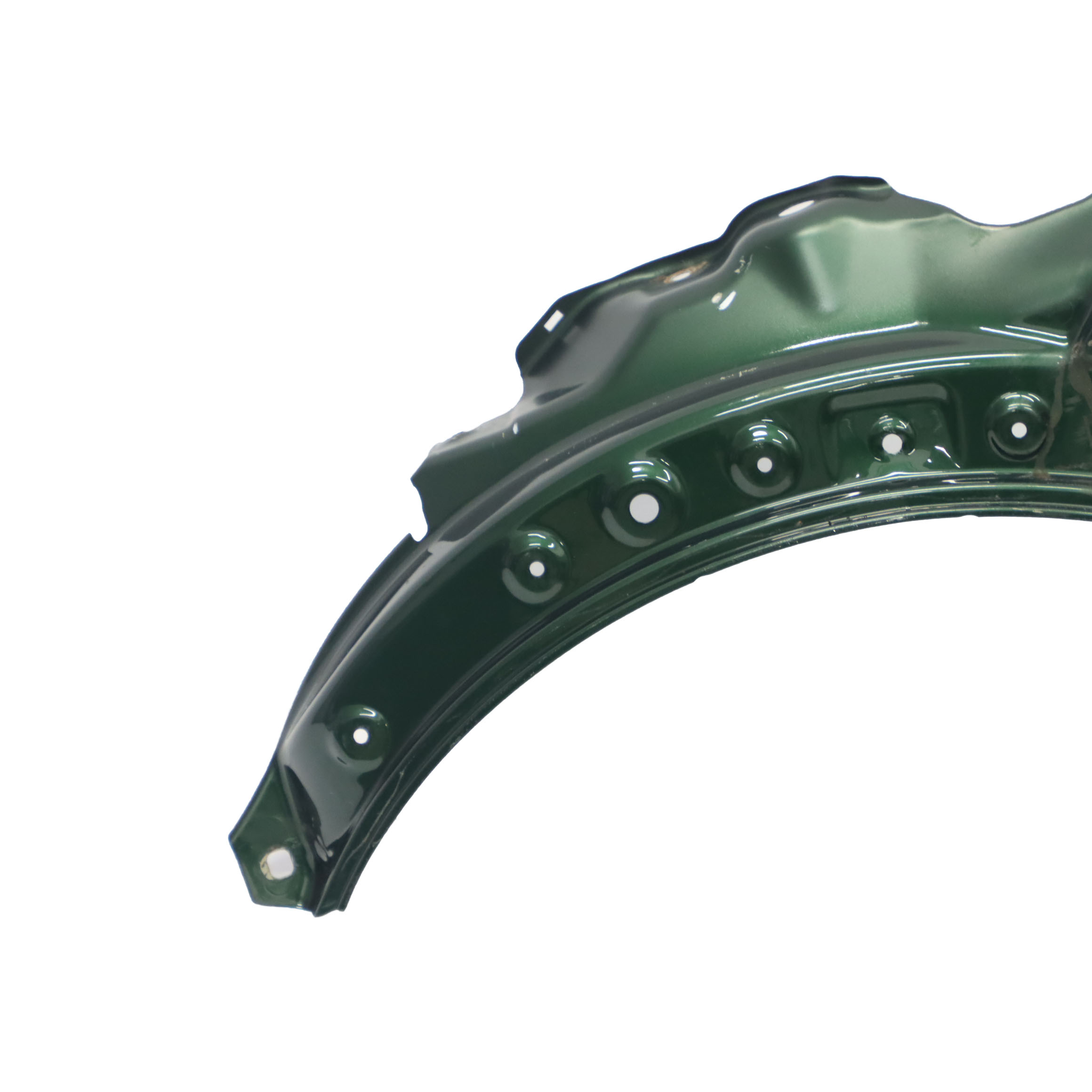 Mini R55 R56 R57 R58 Seitenwand Vorne Links British Racing Green Gruen II - B22