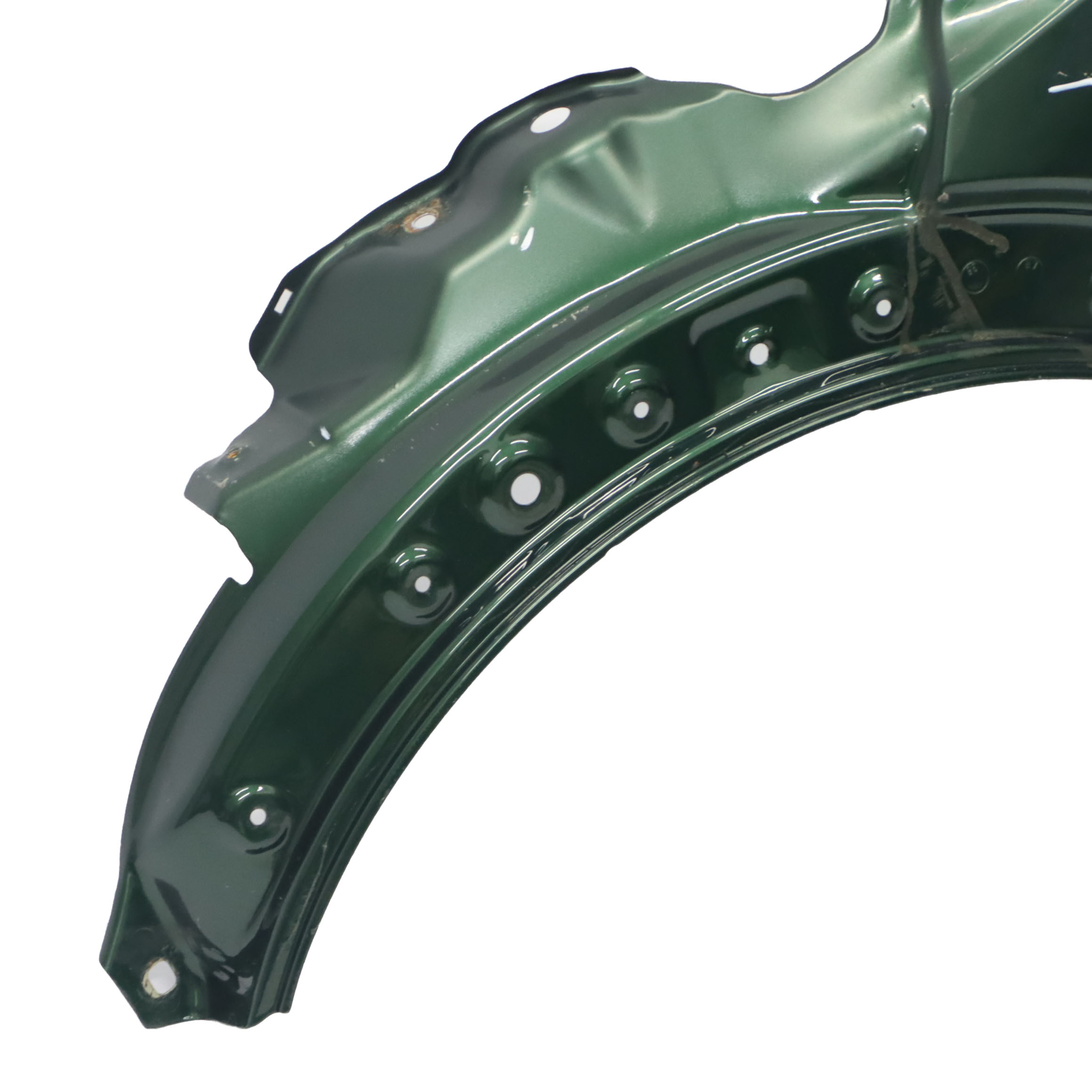 Mini R55 R56 R57 R58 Seitenwand Vorne Links British Racing Green Gruen II - B22