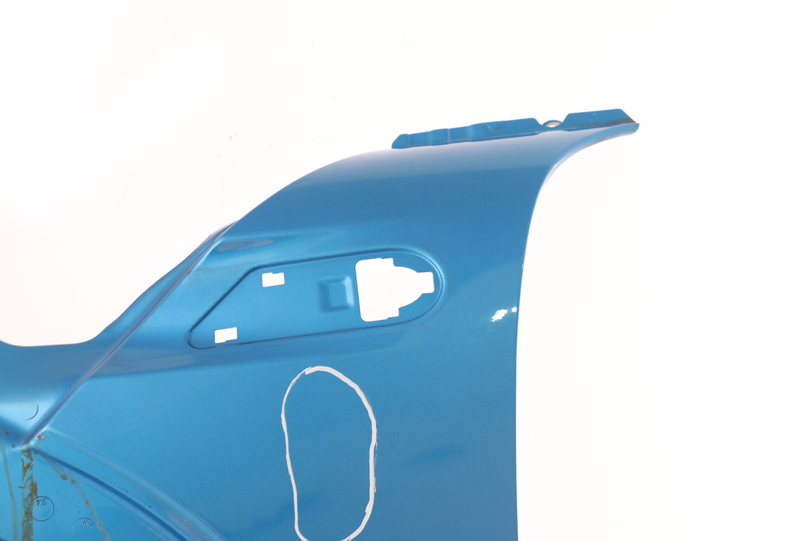 BMW MINI Cooper 5 R55 R56 R57 R58 Side Panel Front Left Wing N/S Laser Blue A59