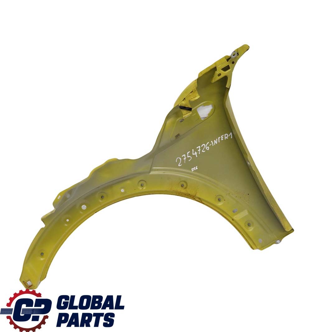 Mini Cooper R55 R56 Side Panel Front Right Wing O/S Interchange Yellow - A95