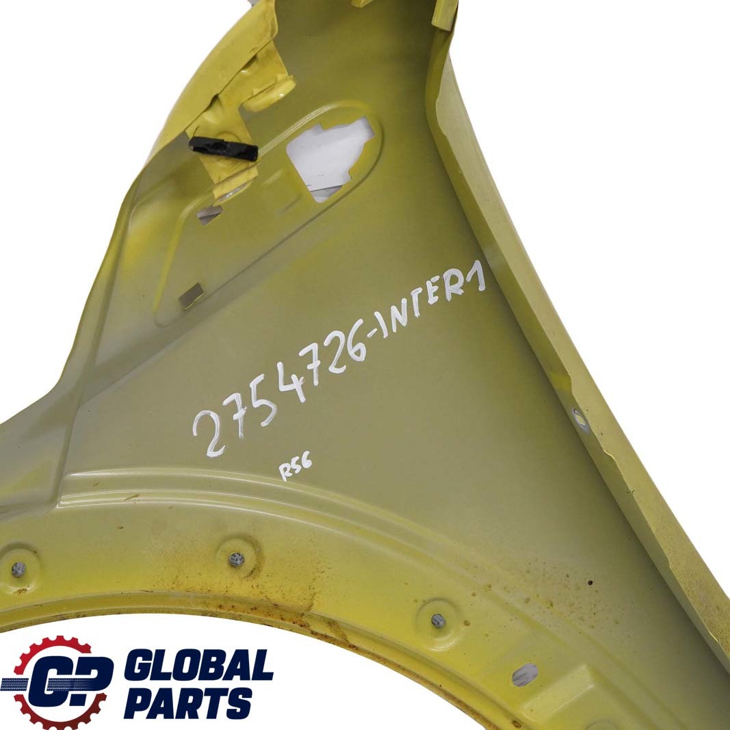 Mini Cooper R55 R56 Side Panel Front Right Wing O/S Interchange Yellow - A95