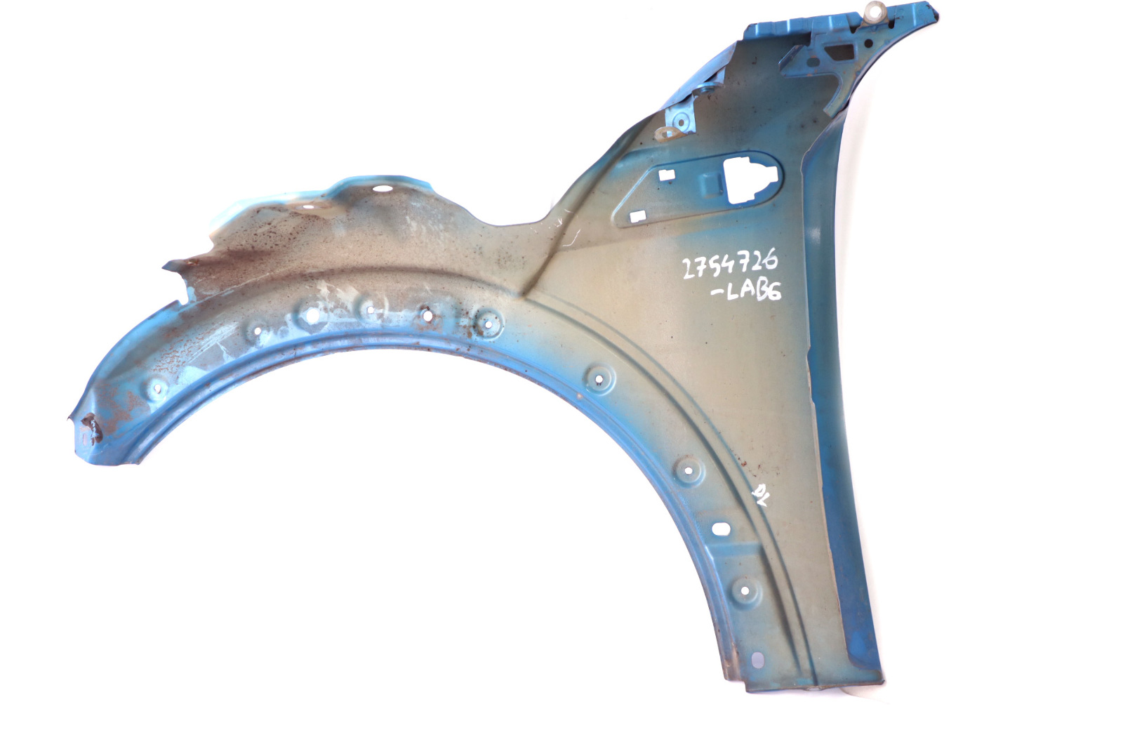 BMW MINI Cooper 6 R55 R56 R5S Side Panel Front Right Wing O/S Laser Blue A59