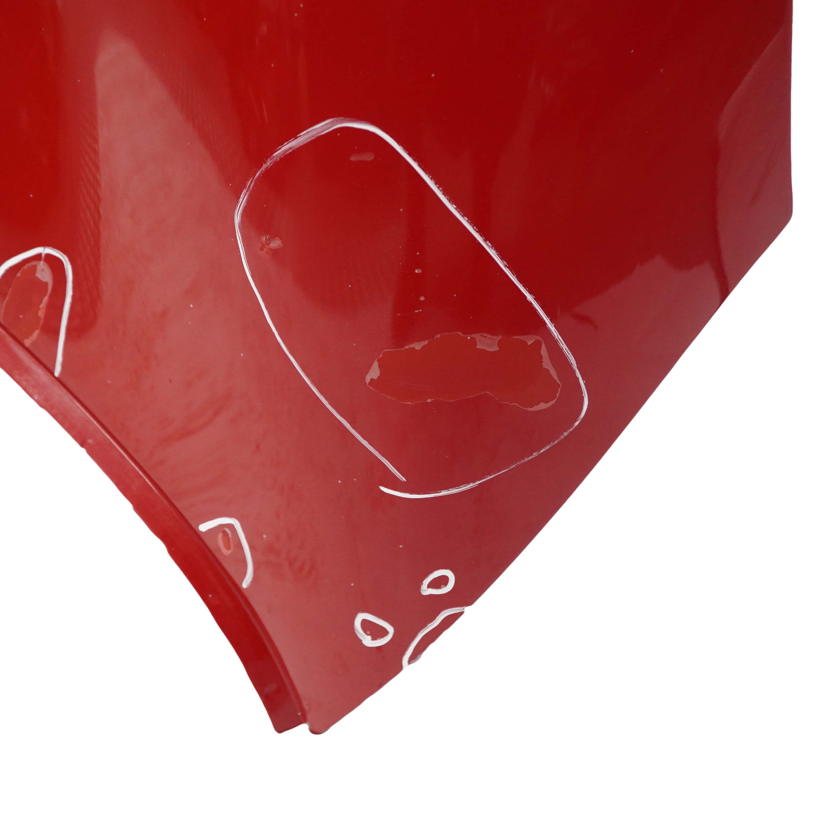 Mini Cooper R55 R56 R57 Hood Bonnet Engine Cover Panel Chili Red - 851