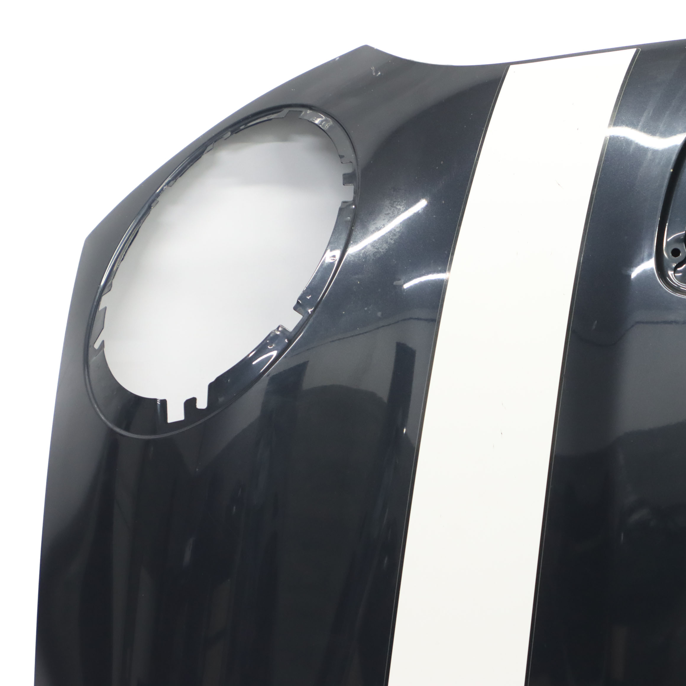 Mini Cooper S R55 R56 R57 Hood Bonnet Engine Cover Panel Midnight Black - A94