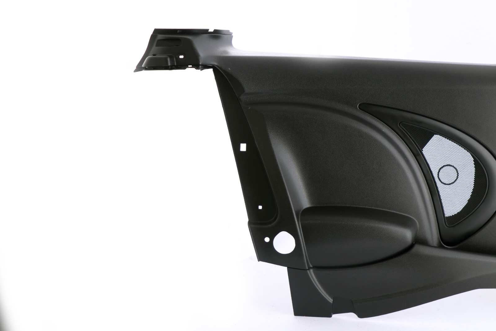 BMW MINI Cooper One R56 Lateral interior trim panel quarter rear left N/S BLACK