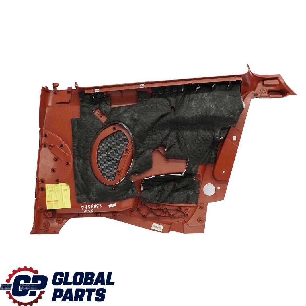 Mini Cooper R56 Seitenverkleidung Hinten Links Türverkleidung Redwood Red Rot