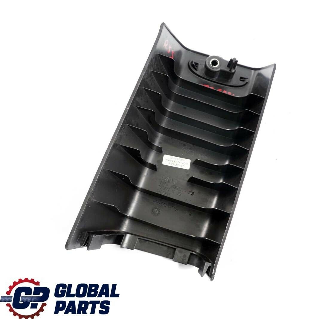 MINI Clubman R55 Cover Trim B2 Pillar Right O/S Carbon Black 2756074 6954800