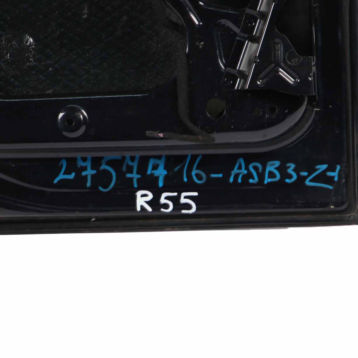 Mini Clubman R55 Boot Trunk Right O/S Splitdoor Split Door Astro Black - A25