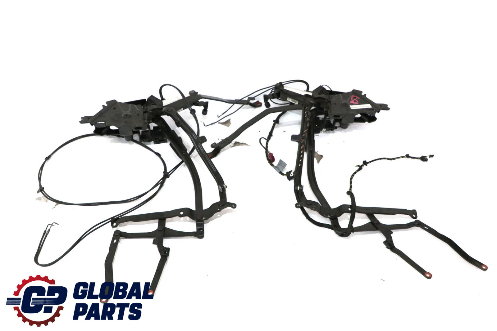 Mini Cooper Cabrio R57 Folding Soft Top Roof Frame Arm Hinge Mount Set