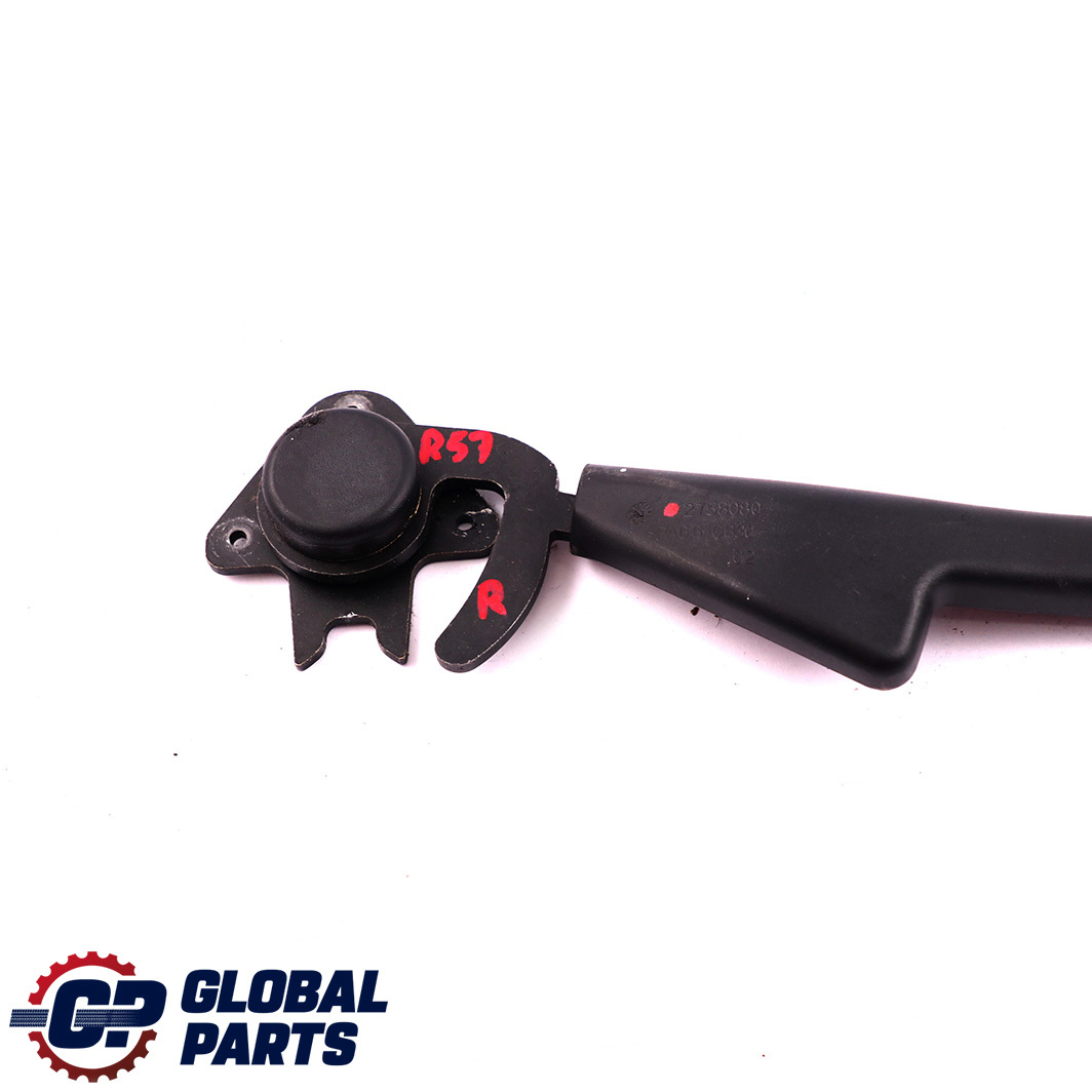 Mini Cooper One R57 Cabrio Folding Top Roof Lock Right O/S Handle Lever 2758080