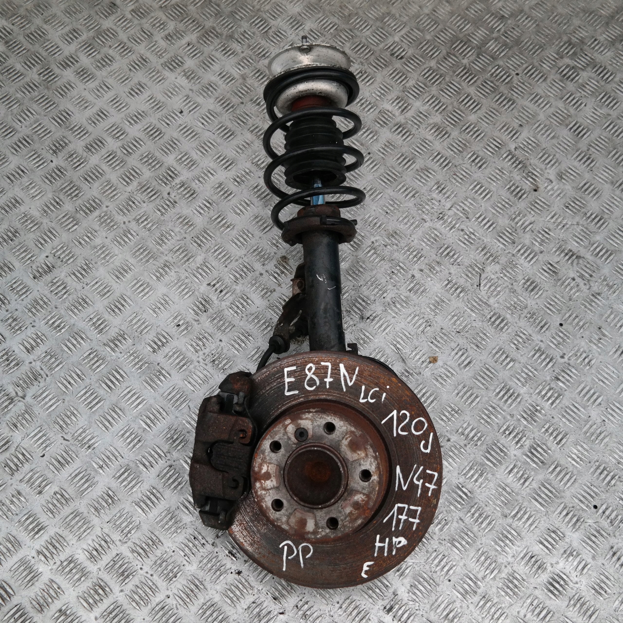 BMW 1 Series E87 LCI 120d N47 Front Right O/S Spring Strut Brake Suspension Axle