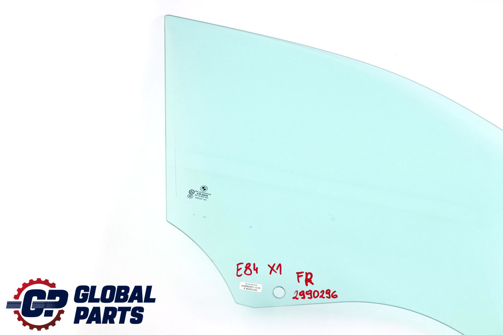 BMW X1 Series E84 Front Right Door O/S Side Window Glass Green AS2 2990296