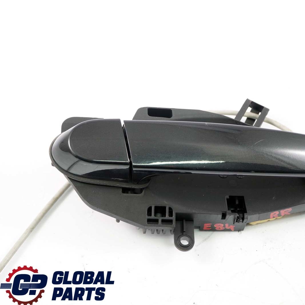 BMW X1 Series E84 Rear Right Outside Door Grab Handle O/S Black Sapphire 475