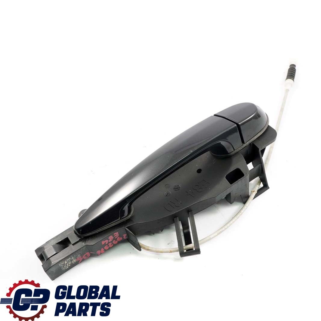 BMW X1 Series E84 Rear Right Outside Door Grab Handle O/S Black Sapphire 475