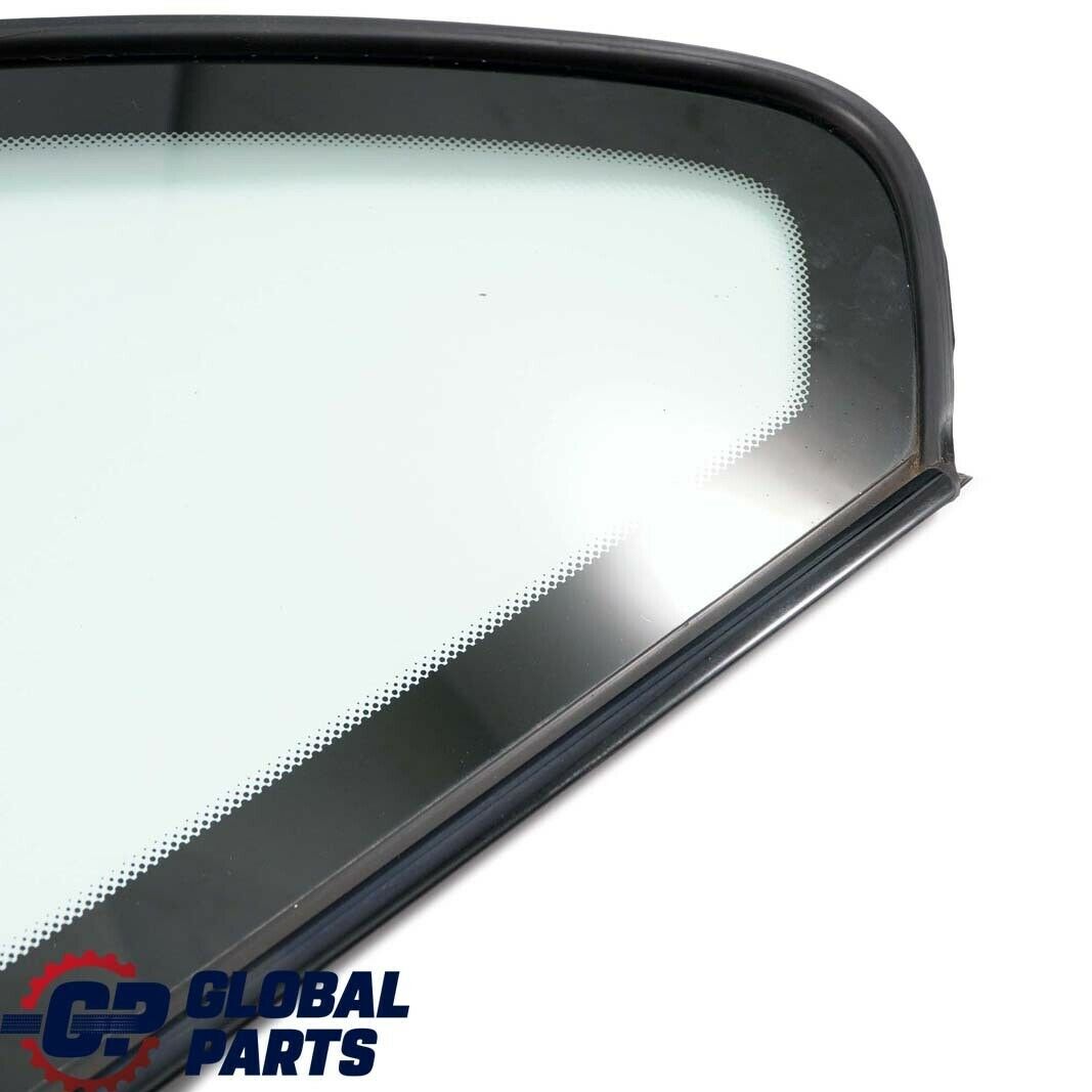 BMW 1 Series E82 Rear Left N/S Side Window AS2 Glanzschwarz High Gloss