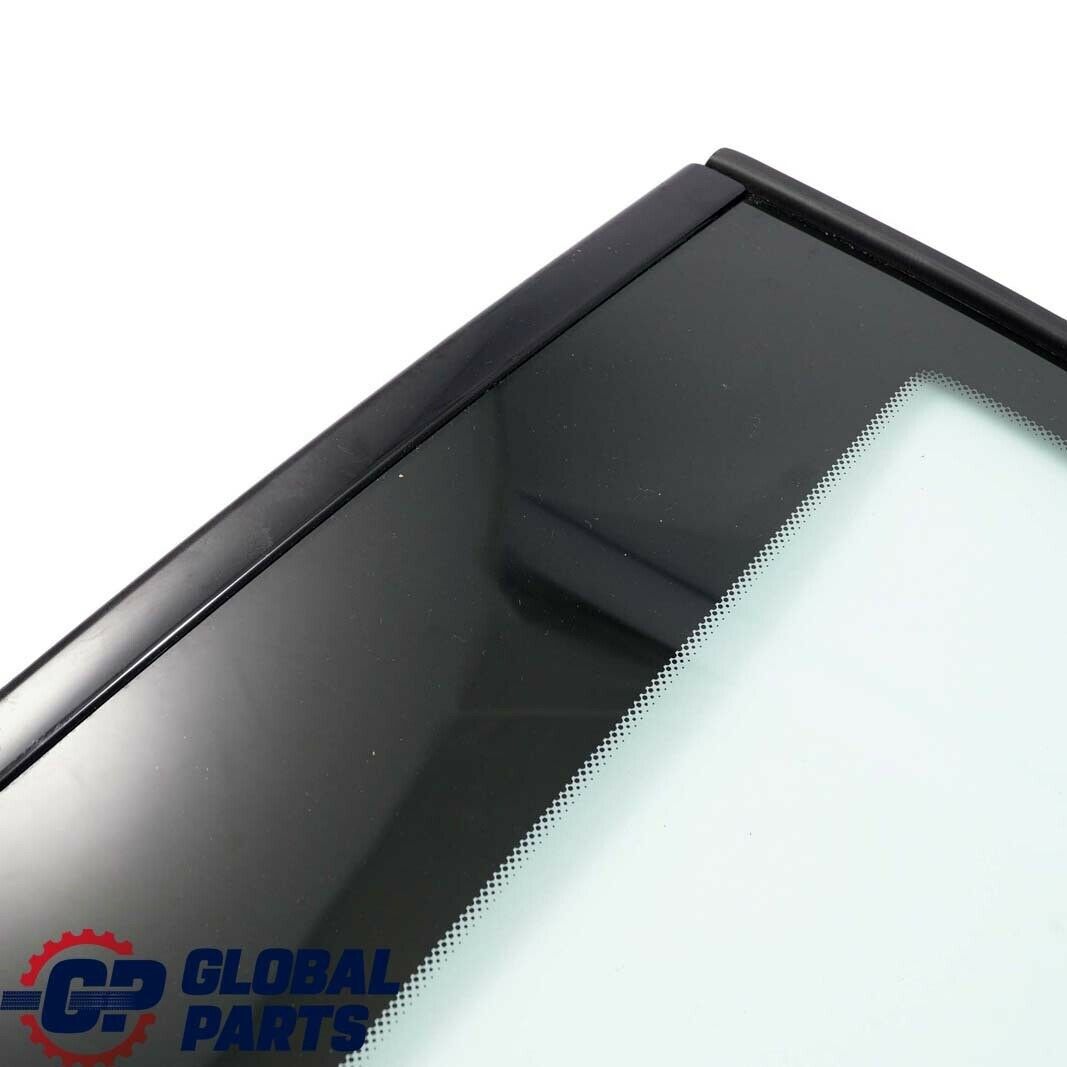 BMW 1 Series E82 Rear Left N/S Side Window AS2 Glanzschwarz High Gloss