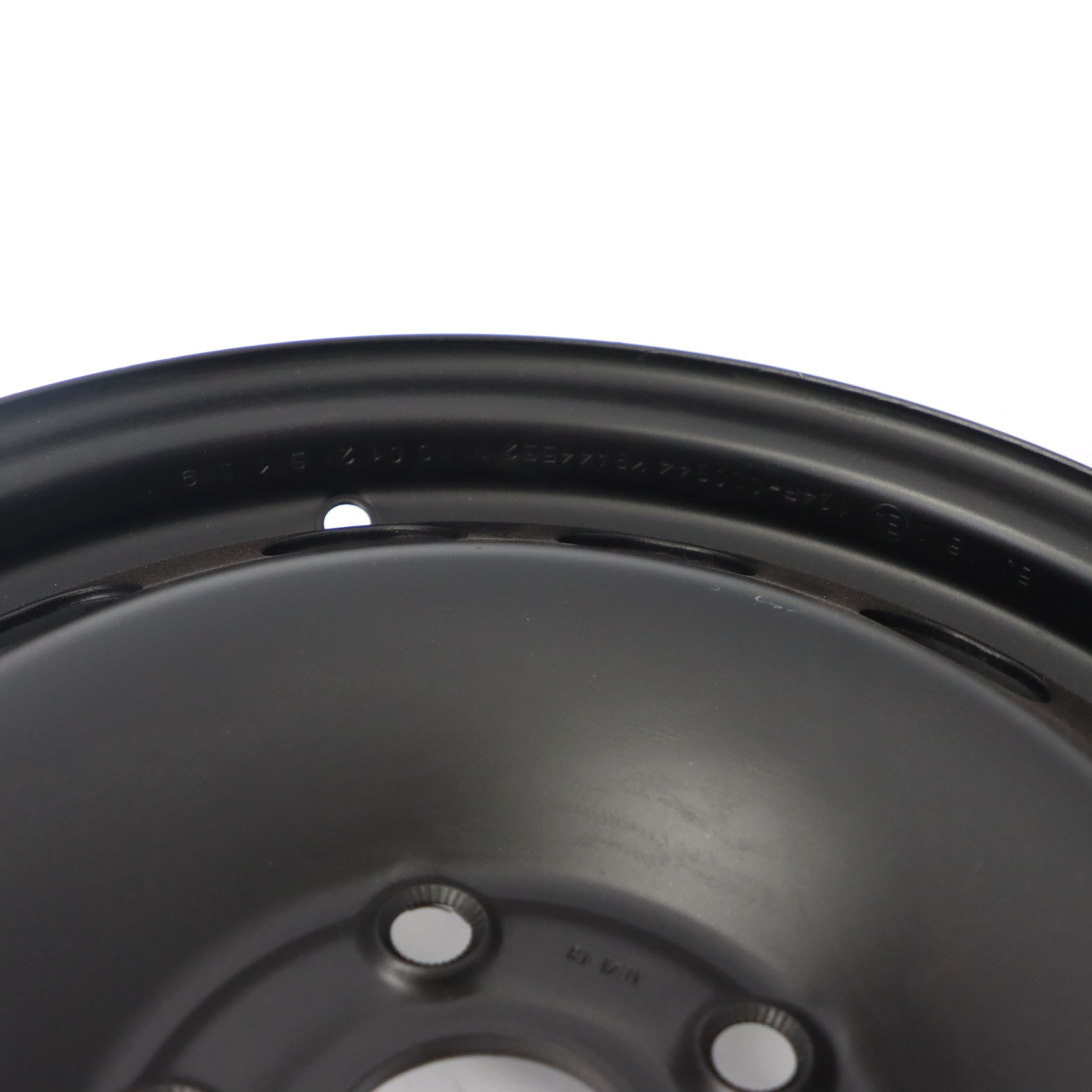 VW Volkswagen Caddy Black Steel Wheel Rim 15" 6J ET:47 5x112 2K0601027B