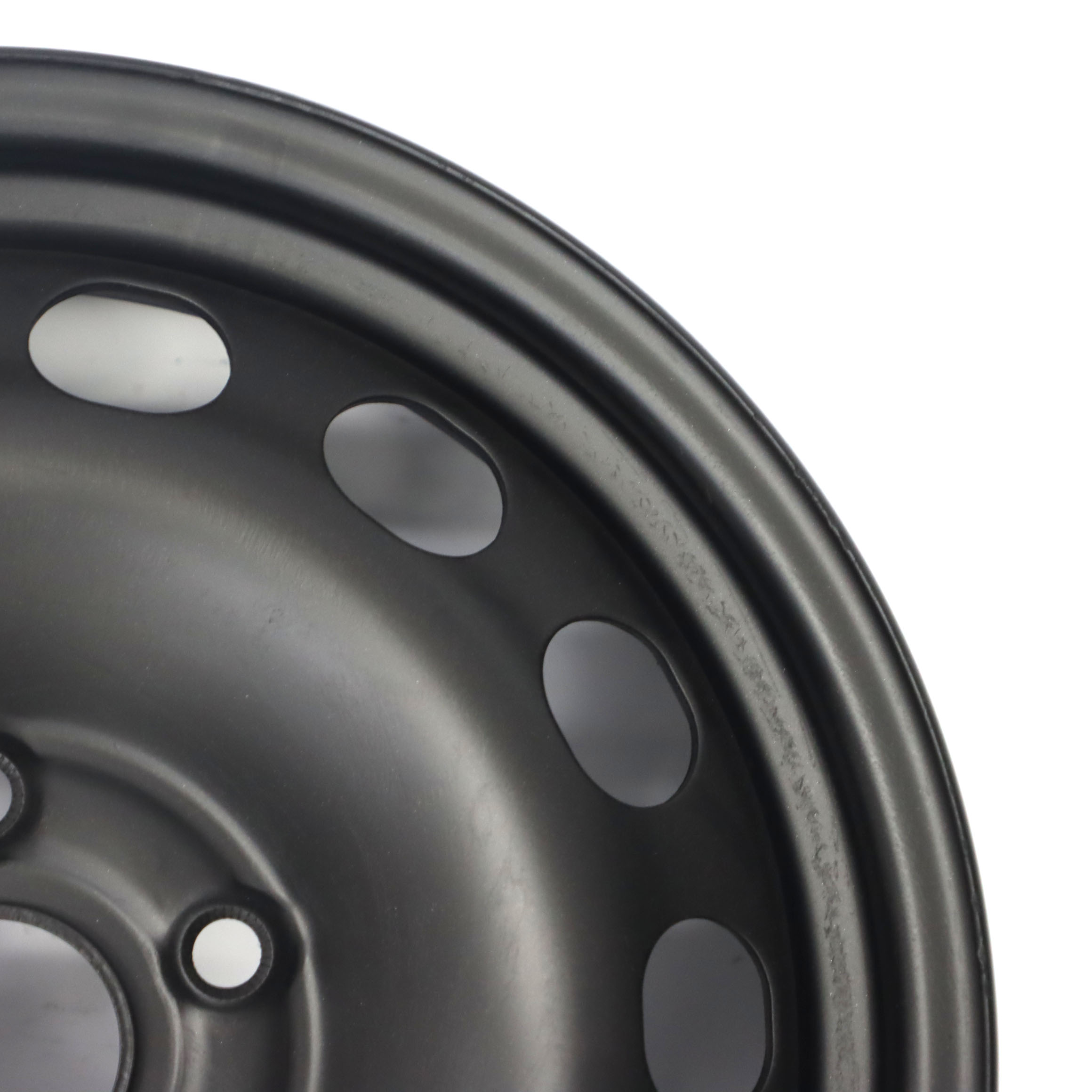 VW Volkswagen Caddy Black Steel Wheel Rim 15" 6J ET:47 5x112 2K0601027B