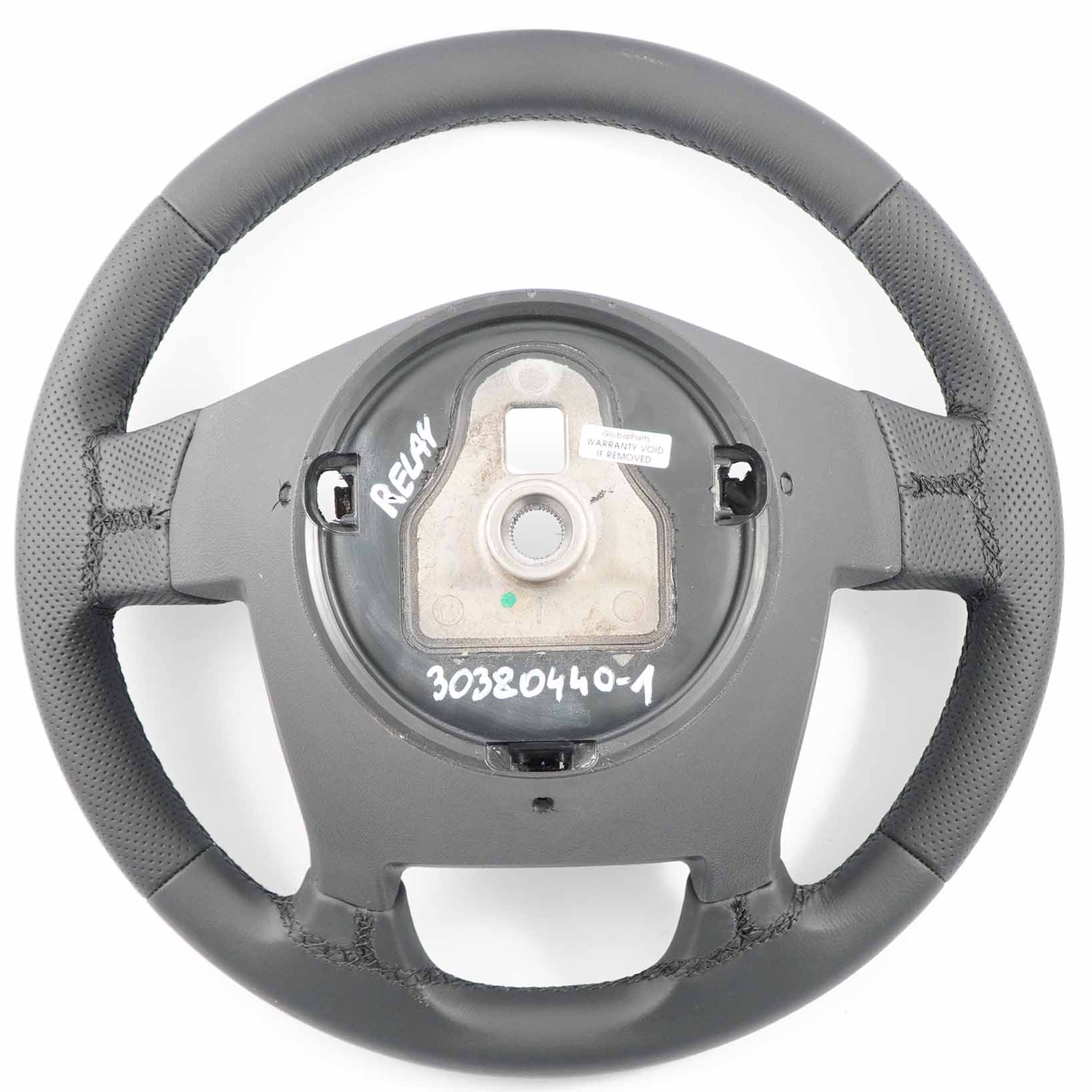 Citroen Relay Fiat Ducato Peugeot Boxer NEW Leather Steering Wheel 30380440