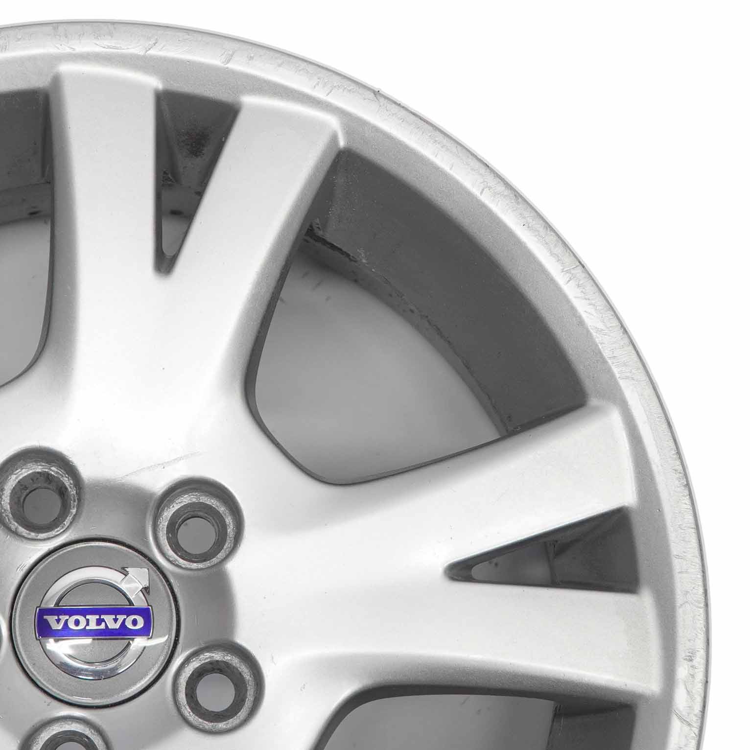 Volvo V70 Silber Leichtmetallfelge 17" ET:49 7,5J 7-Doppelspeiche 9173557