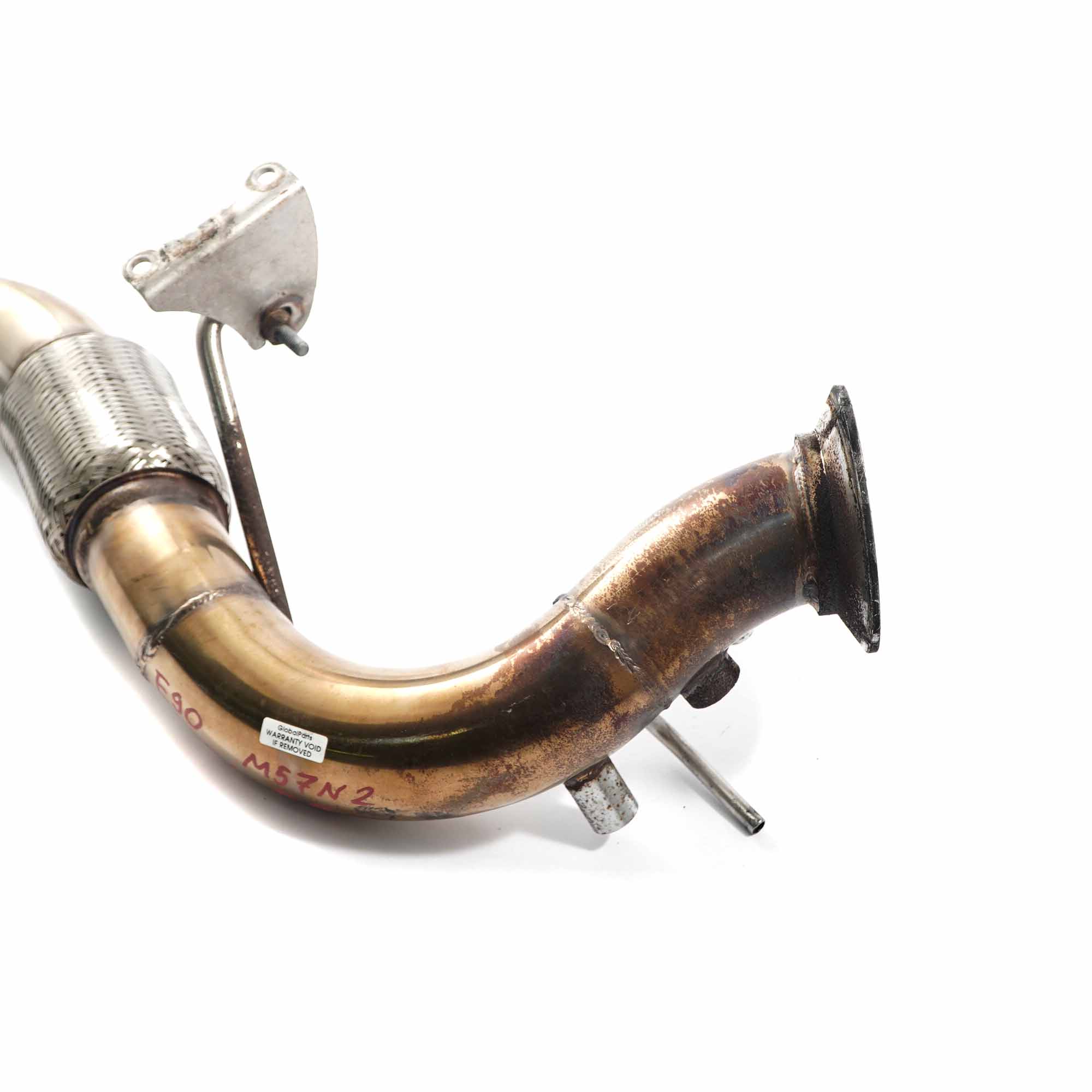 BMW 3 Series E90 E91 325d M57N2 Exhaust Turbo Decat Catless Downpipe