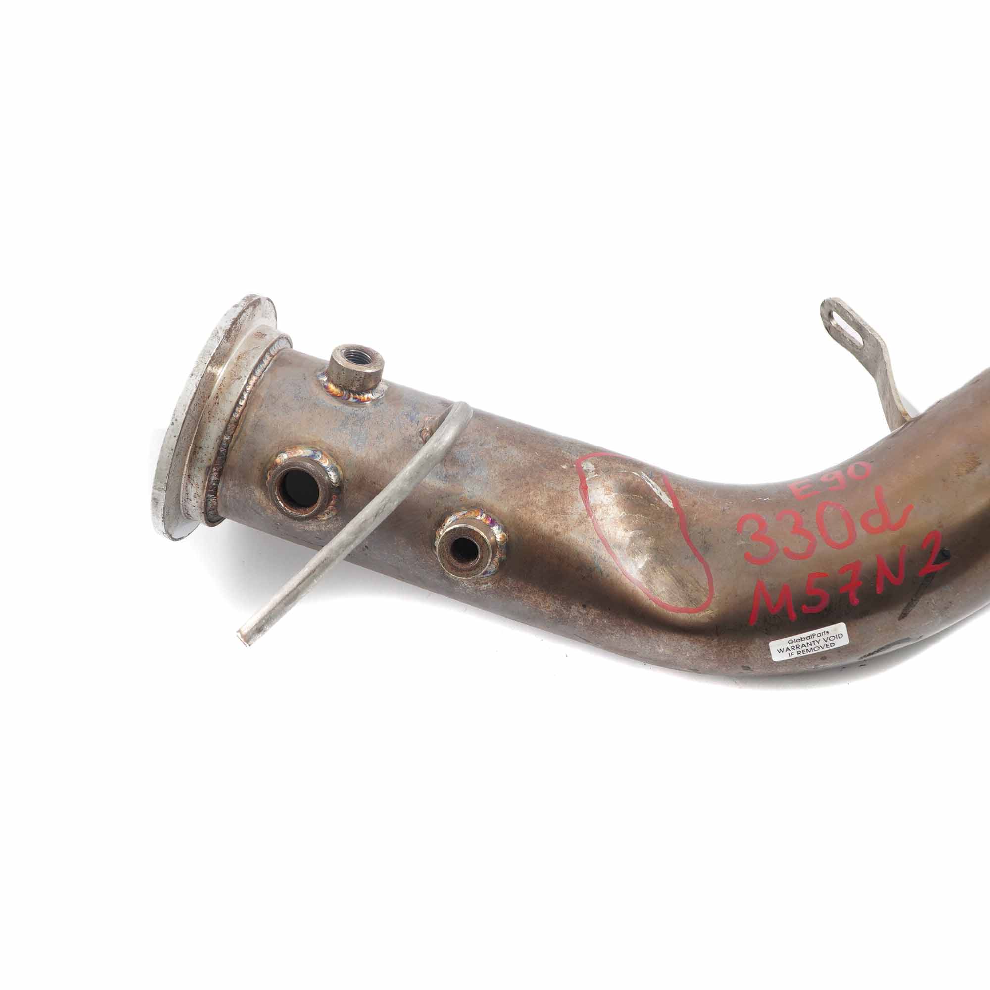 BMW E60 E90 325d 330d 525d 530d M57N2 Exhaust Turbo Decat Catless Downpipe