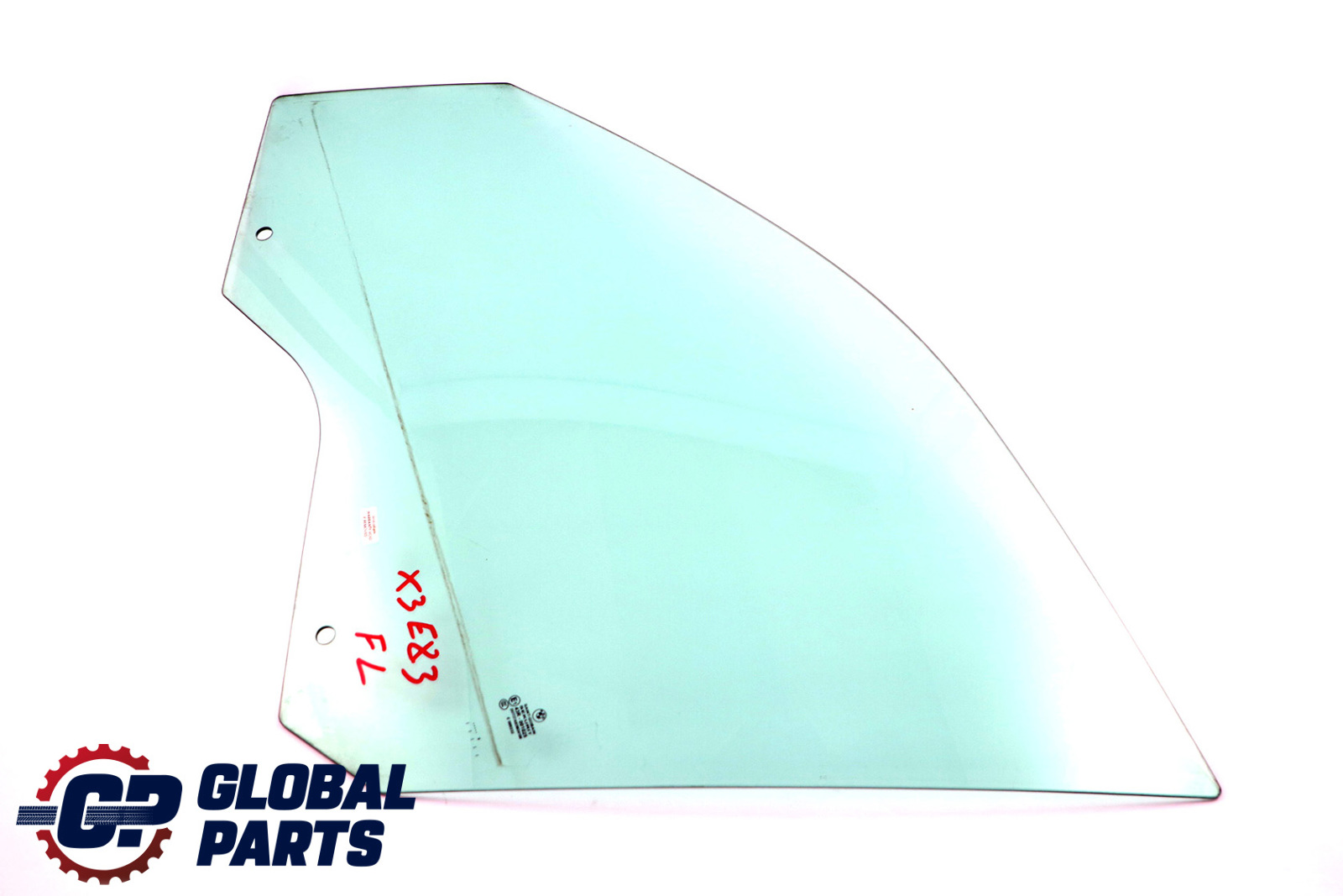 BMW X3 Series E83 Front Left N/S Door Side Green Window Glass AS2