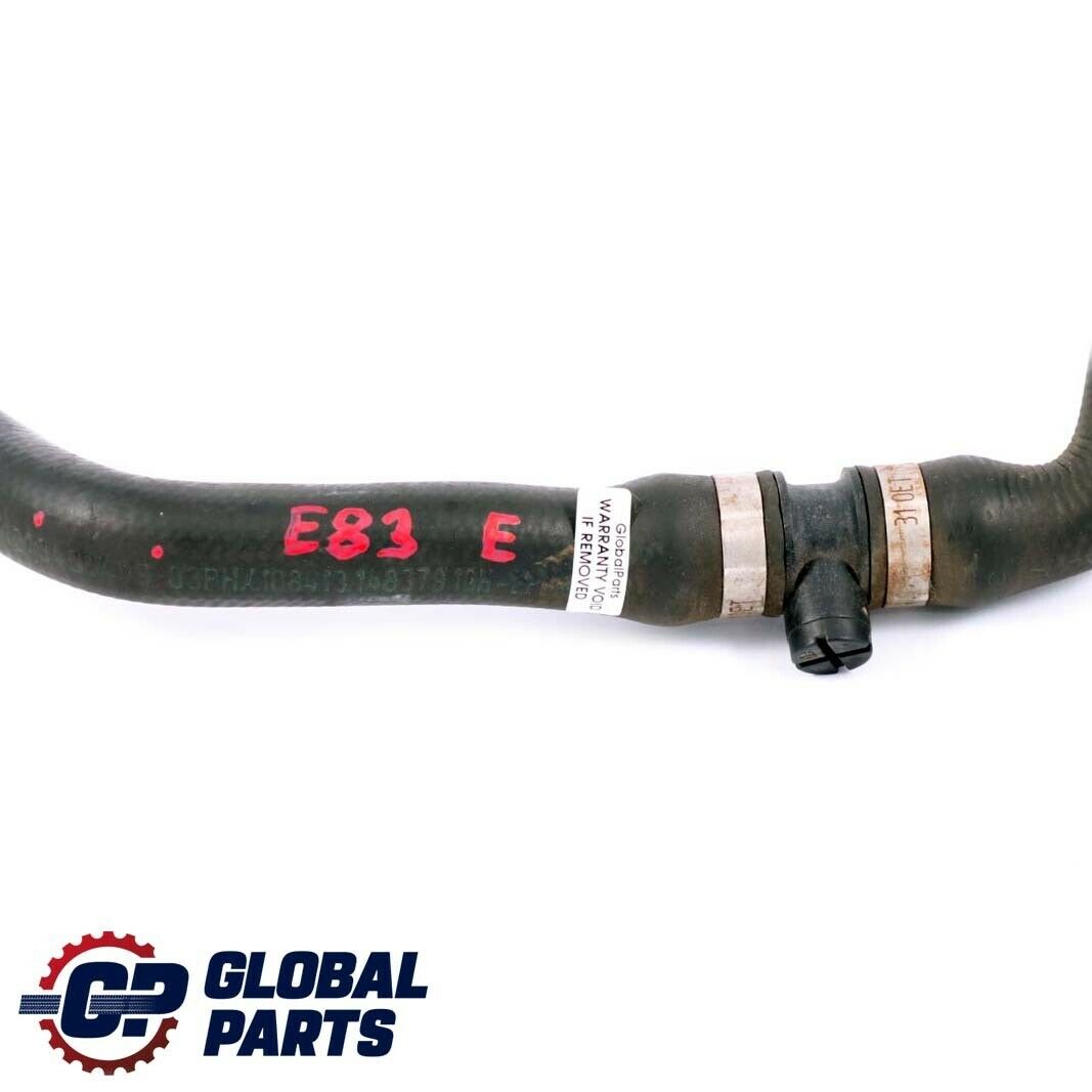 BMW X3 Series E83 M47N2 Heater Water Valve Flow Radiator Hose Pipe Line 3400409