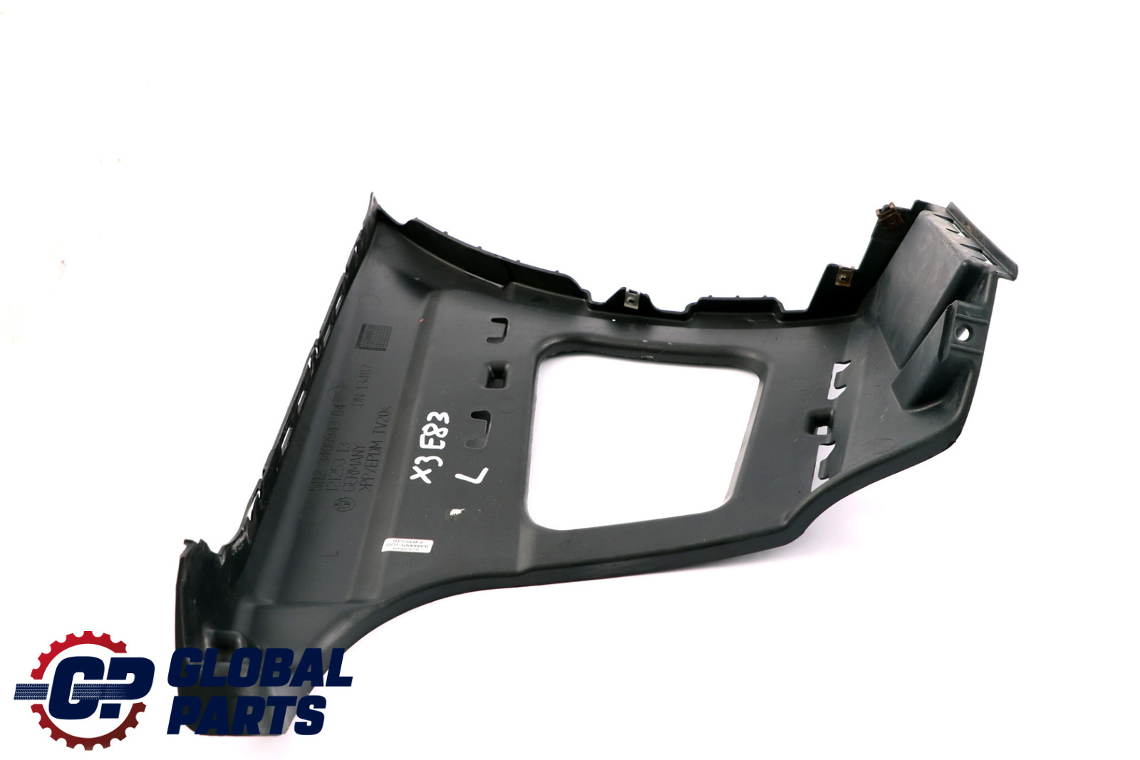 BMW X3 Series E83 Insert Lateral Bumper Support Bracket Rear Left 3400943