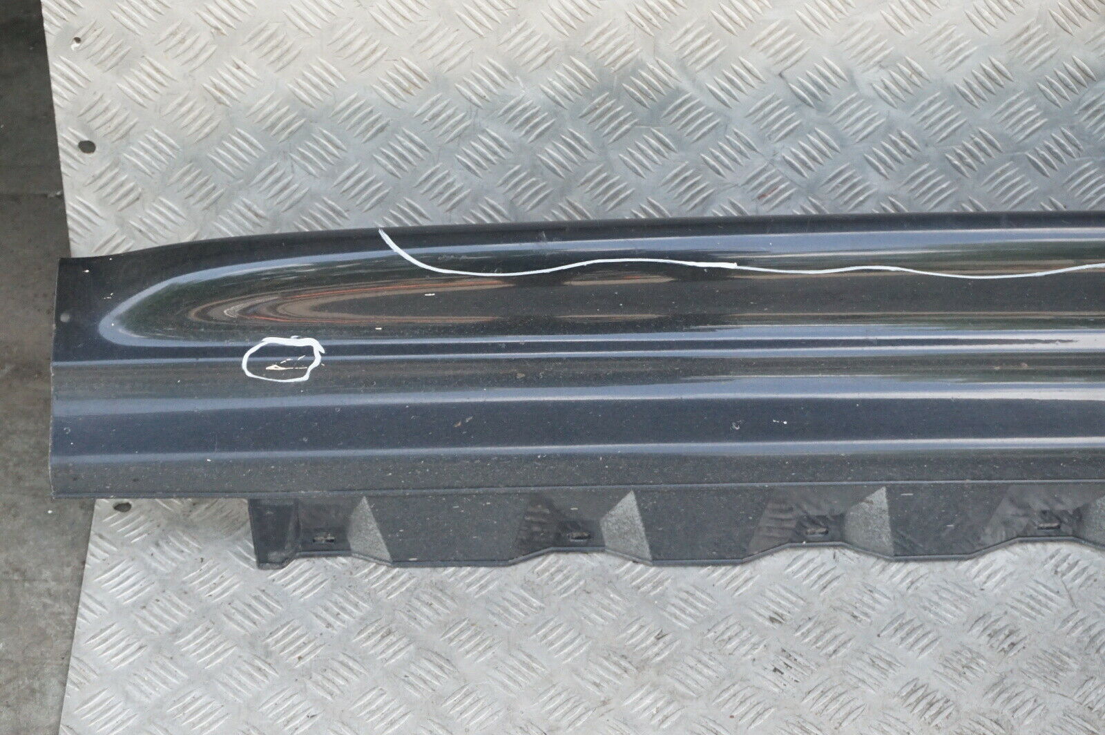 BMW X3 Series E83 Front Left N/S Door Sill Skirt Board Trim Panel Black Sapphire