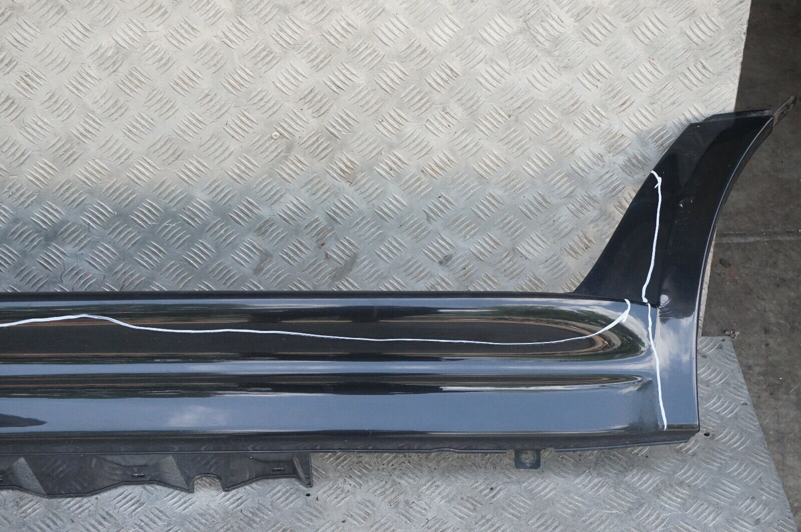 BMW X3 Series E83 Front Left N/S Door Sill Skirt Board Trim Panel Black Sapphire