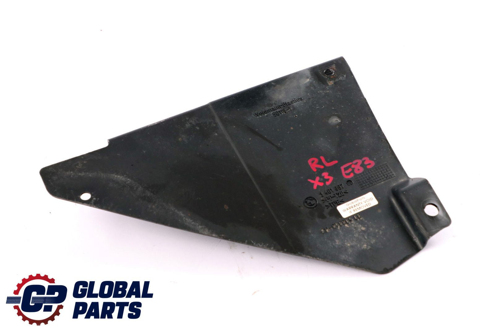 BMW X3 Series E83 E83N LCI Deflector Lip Rear Left N/S 3401987 51713401987