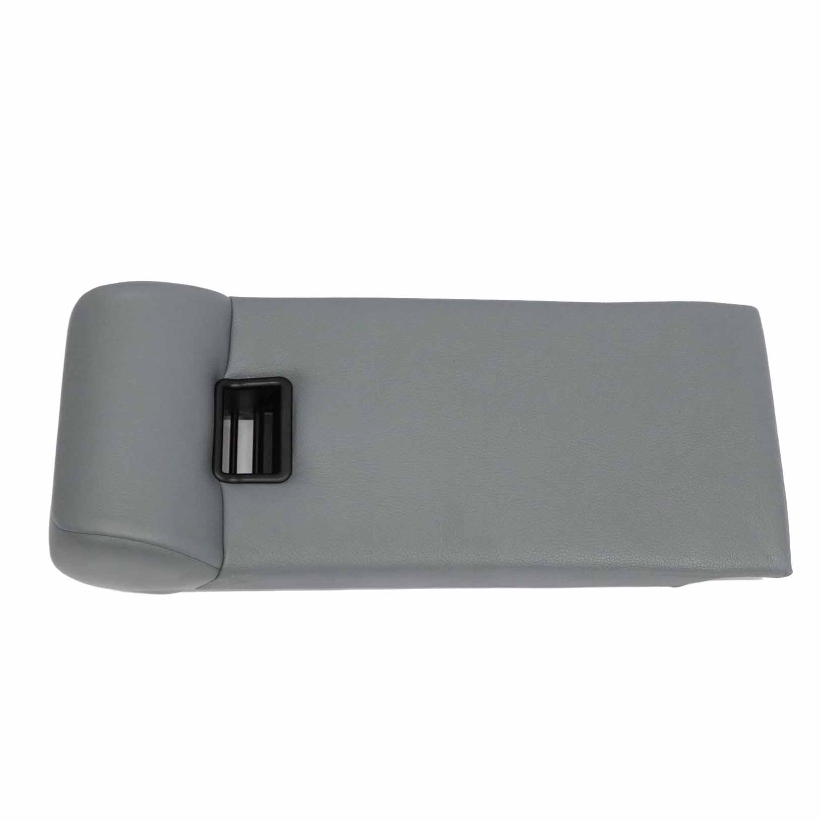 Mittelarmlehne BMW X3 E83 Rücksitz Cup Holder Pocket Tray Grau Blau Leder