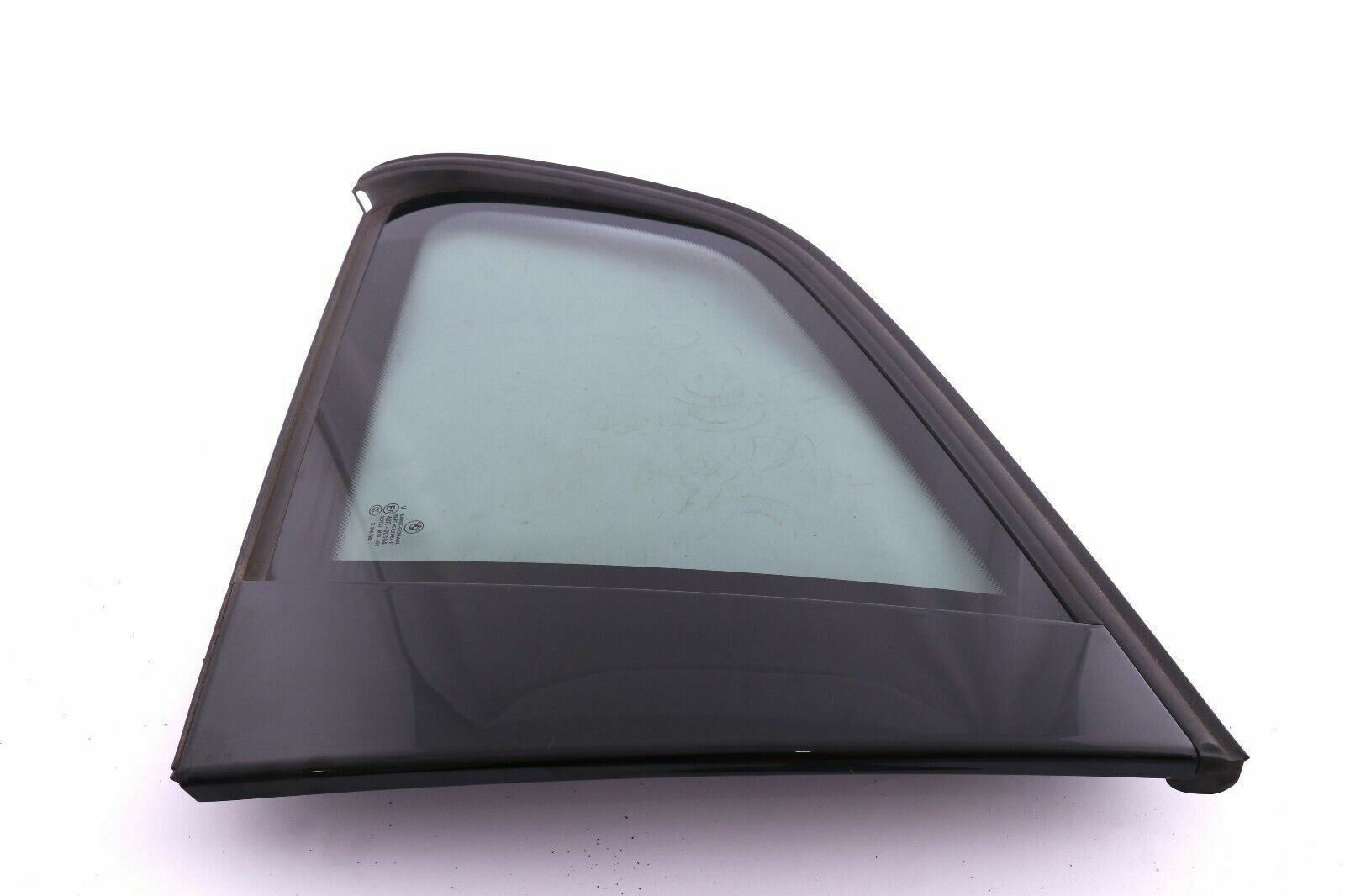 BMW X3 E83 LCI Trim Side Glass Window Rear Right O/S Glanzschwarz AS3